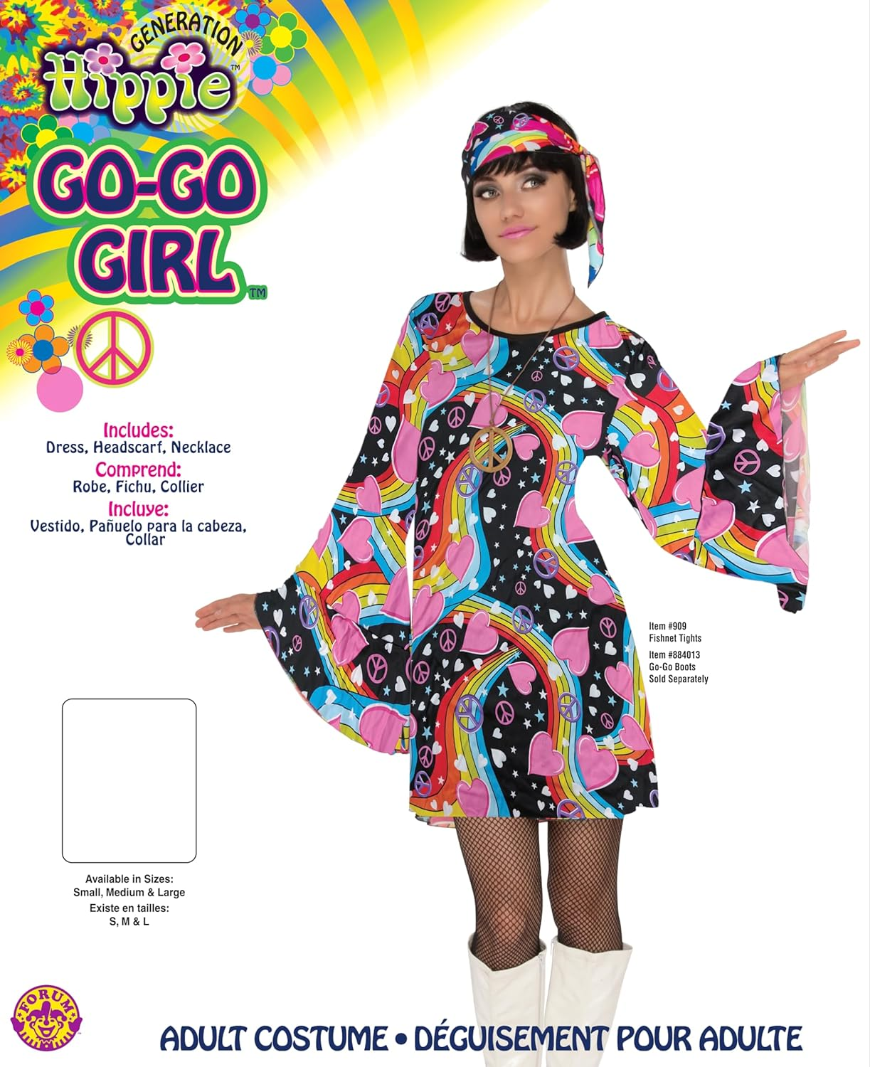 GO GO Girl Costume for Adults - Small