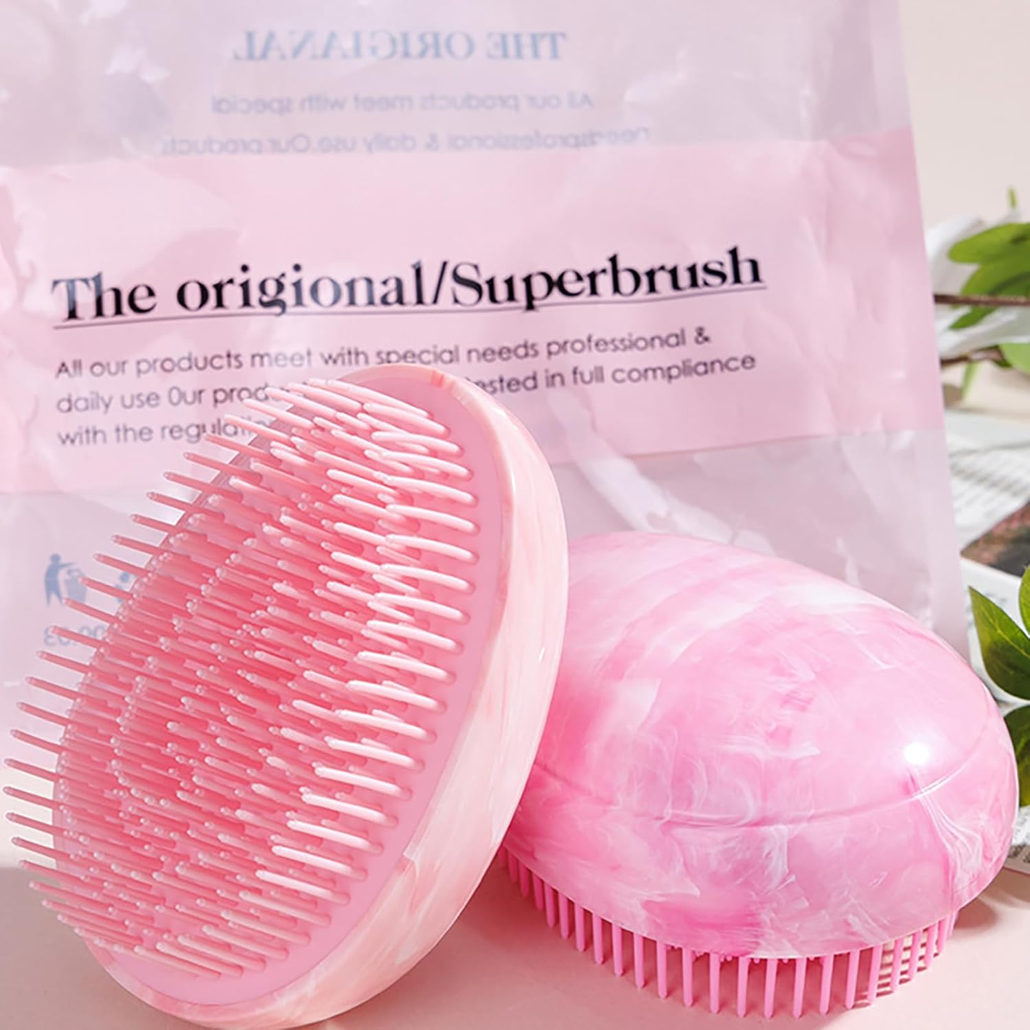 Haiki Detangling Hair Brush, Detangling Hair Brush Glides through Tangles for All Hair Types (Wet, Dry and Damaged Hair), Women and Men image number 2