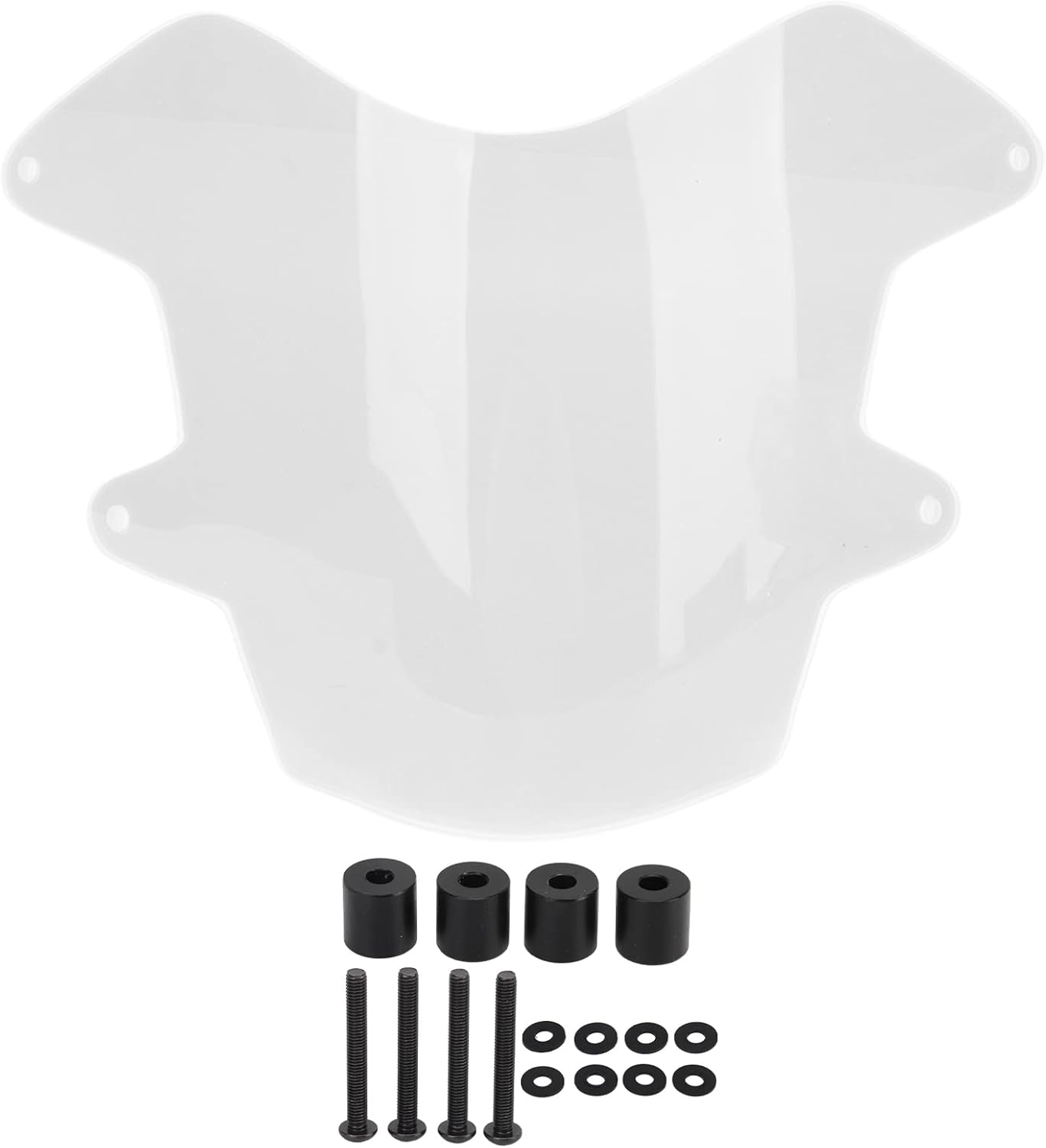 Motorcycle Headlight Protector Guard, Impact Resistant Smooth Replacement for Tenere 700 2019‑2022 Fit Your Motorcycle Perfectly (Clear) - Fluorescent Green image number 6