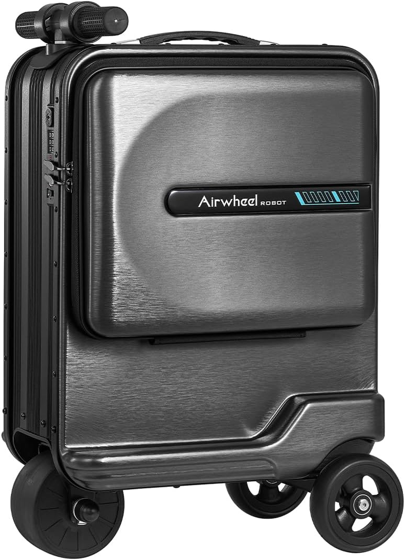 Airwheel Se3Minit Electric Scooter Suitcase - Black | 26L Innovative Travel Luggage, Motorized Electric Luggage Scooter for Effortless Travel with Removable Battery (Official Dealer in Australia) image number 4
