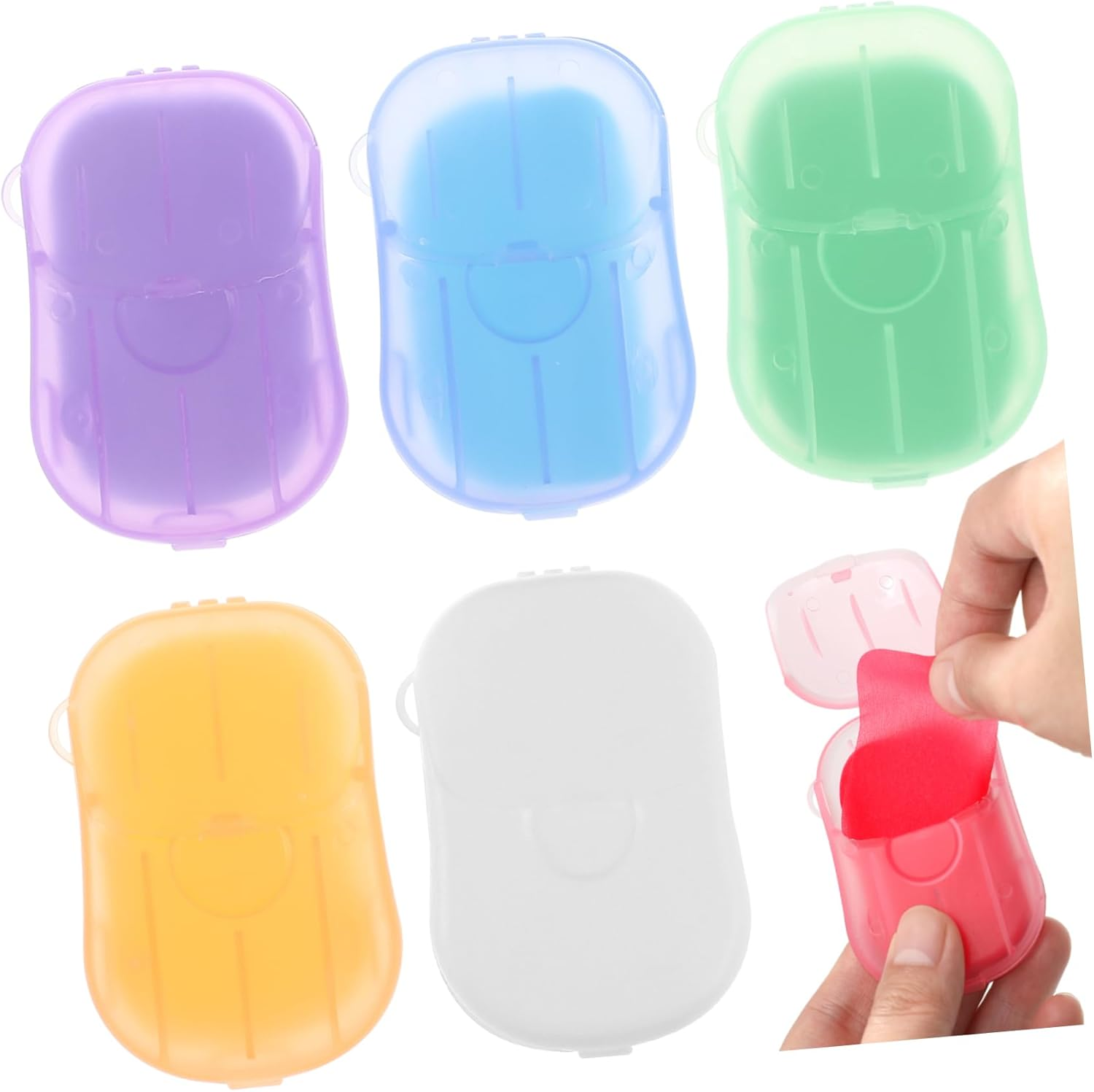 JOINPAYA 120Sheets Camping Supply of Portable Soap Travel Minis for Hotel Public Toilets image number 3