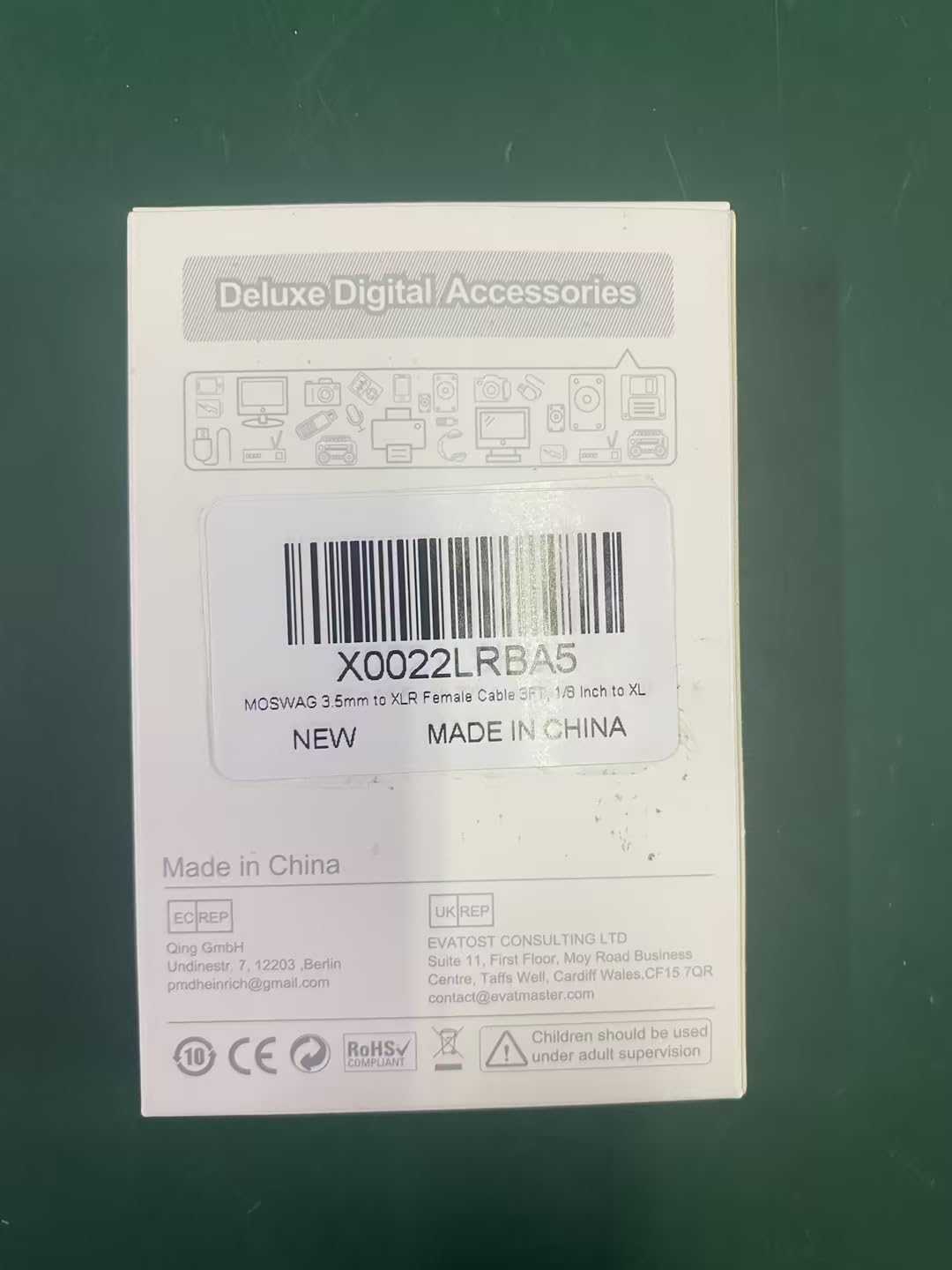 MOSWAG 3.5Mm to XLR Female Cable 3FT, 1/8 Inch to XLR Female Cable, 1/8 Inch TRS to XLR Female 3 Pin Microphone Cable, Balanced Stereo(1/8 to XLR) Compatible with Computer, Speakers, Microphone, Etc image number 3