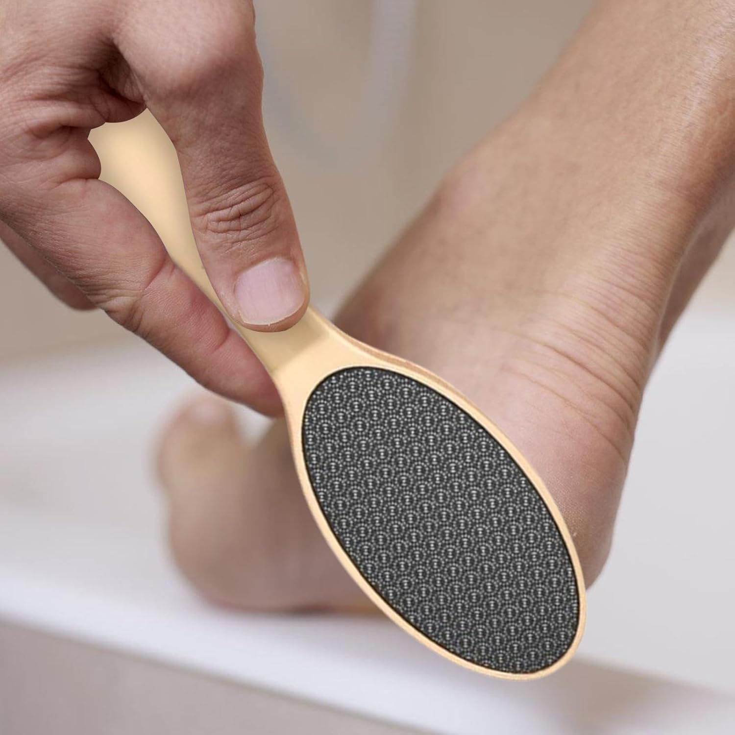 Pedicure Foot File,Pedicure Rasp Foot File Scrubber Tool - Professional Foot Care Tools Heel Scraper for Men, Women, Elderly
