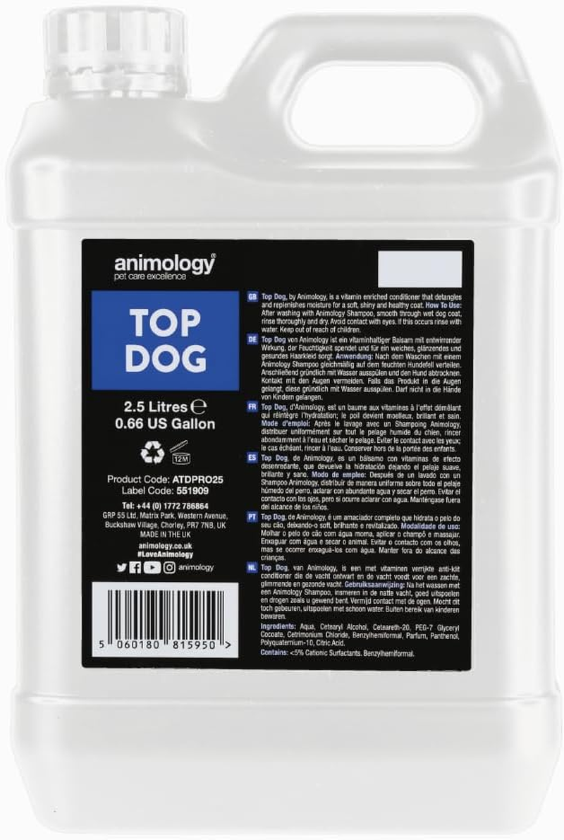 Animology Top Dog Conditioner 2.5L