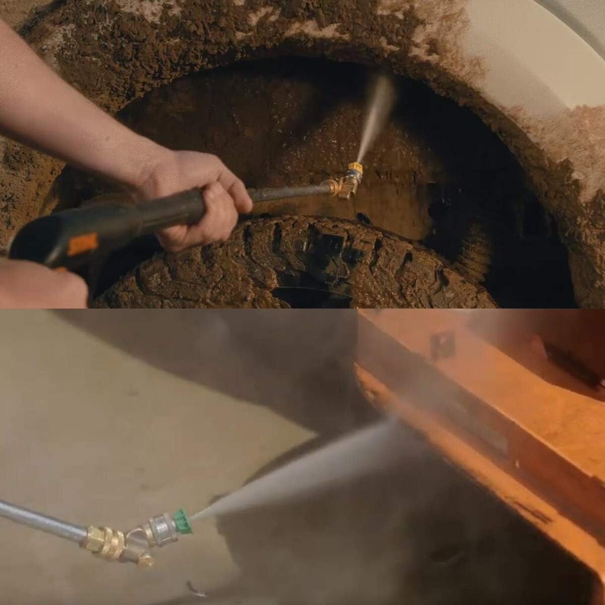 STYDDI Universal Power Pressure Washer Spray Nozzle Tips and Quick Connect Pivot Adapter Coupler 180 Degrees with 5 Rotation Angles, Soap and Rinse Jet Stream Tips Kit, 1/4 Inch, 2.5 GPM, 8 Pack image number 3