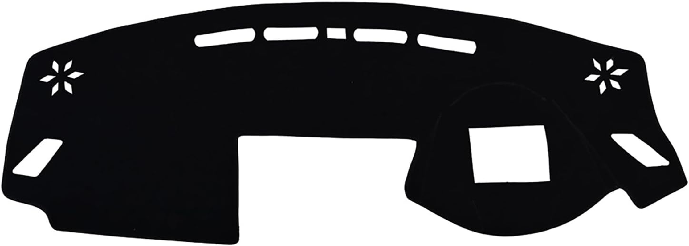 MAX COOL Dash Mat Dashboard Mat Cover Dashboard Carpet Pad Compatible with Mitsubishi Eclipse Cross 2017-2022 without HUD