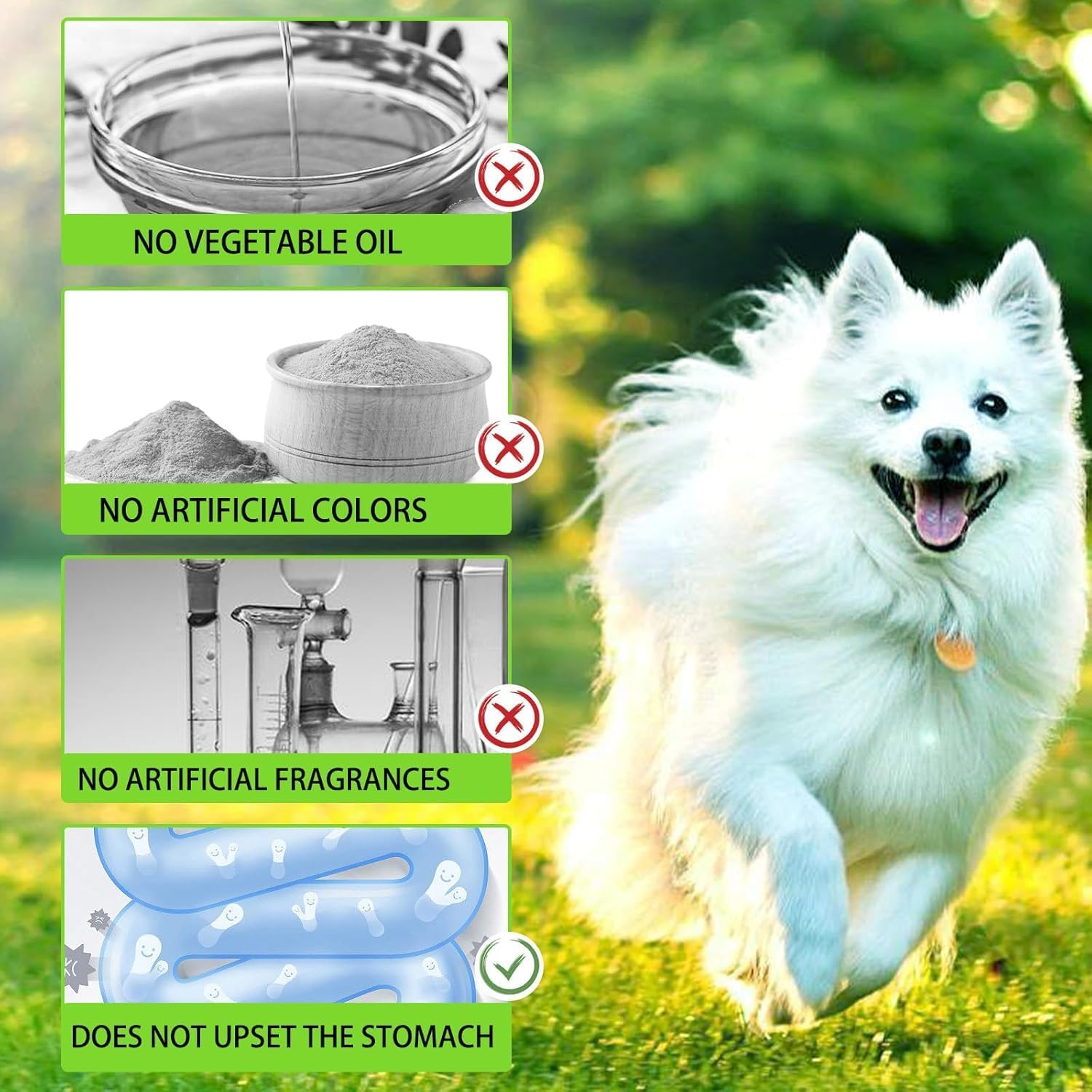 3-In-1 Probiotics for Dogs with Digestive Enzymes & Prebiotics &ndash; Supports Gut Health, Immunity, Diarrhea Relief & Allergies &ndash; Liquid Drops (60Ml) for Puppies & Adults &ndash; Bacon Flavor image number 4