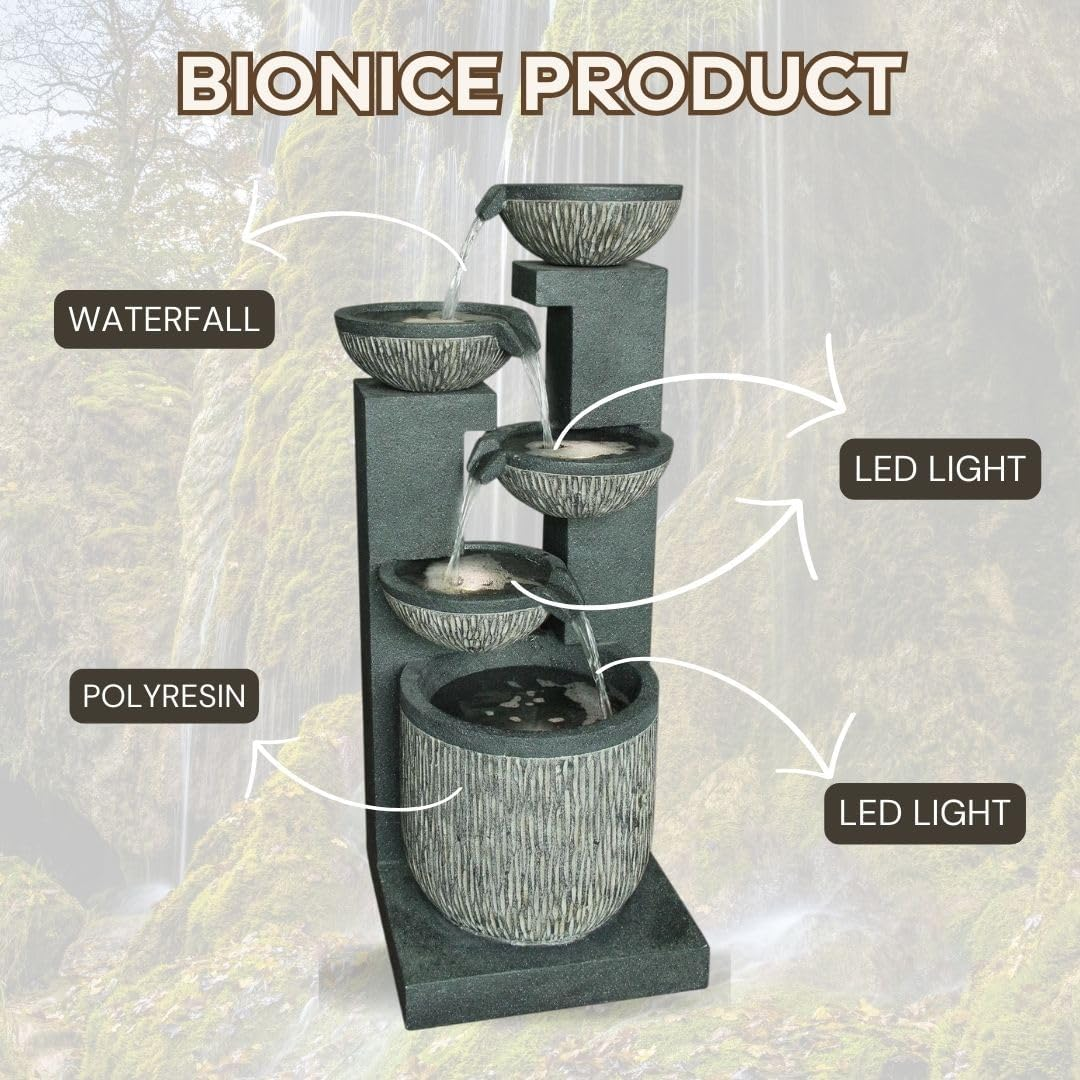 Generic Multi Plates Water Fountain image number 5