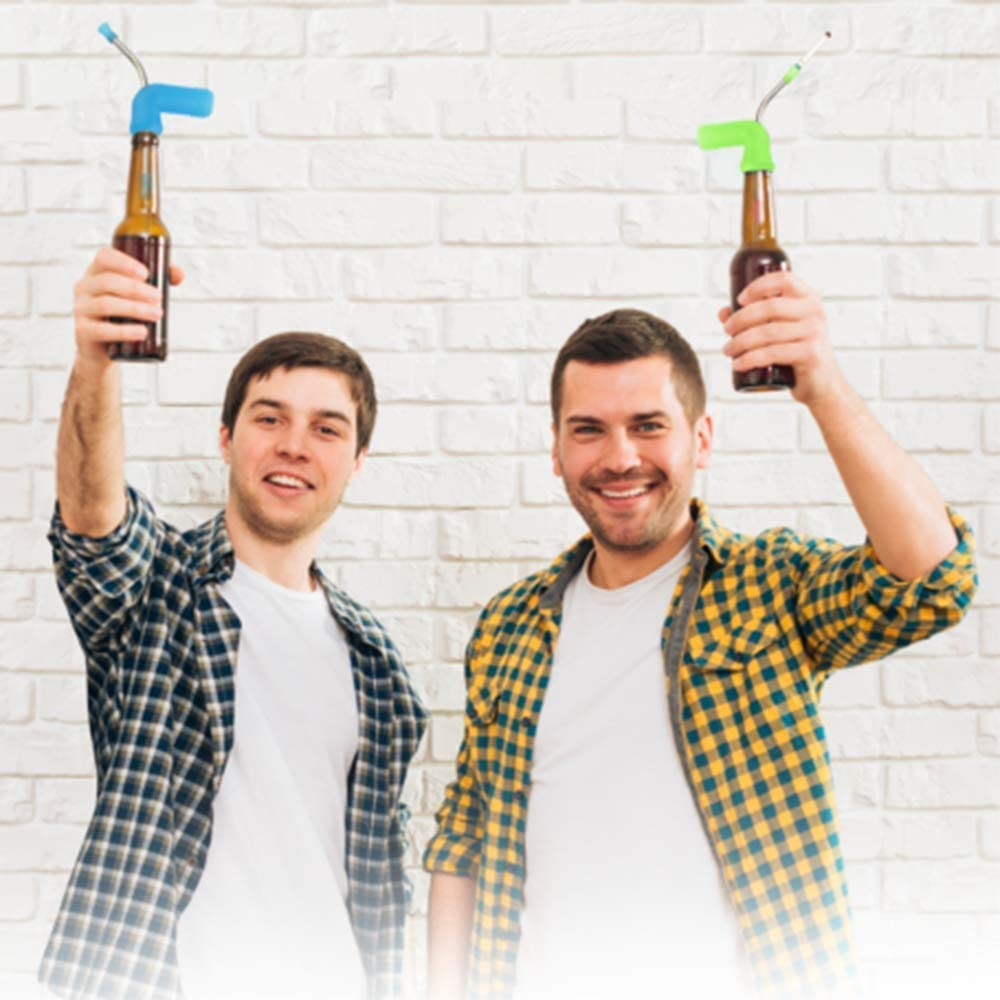 Beer Snorkel, Beer Bong Funnel, Beer Shotgun Tool, Chug Bud, Chugbud, Beer Chug, Premium Funnel for Beer Drinking Games, Spring Break, College, Tailgating, Bachelor, Straw Hens Bucks House Party (Green) image number 4
