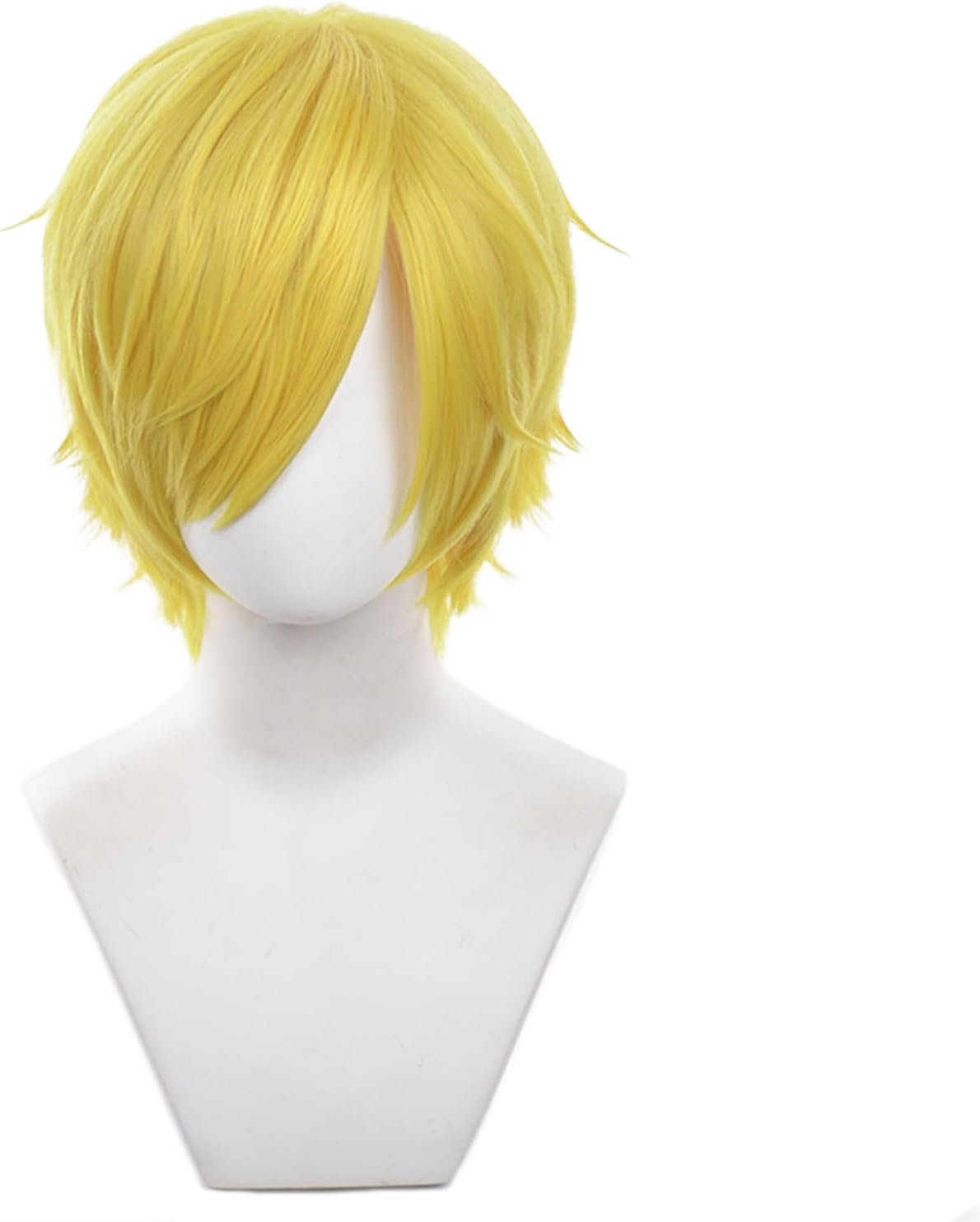 Tongtta Orange Wavy Nami Cosplay Wig Halloween Costume Party Wig for Women