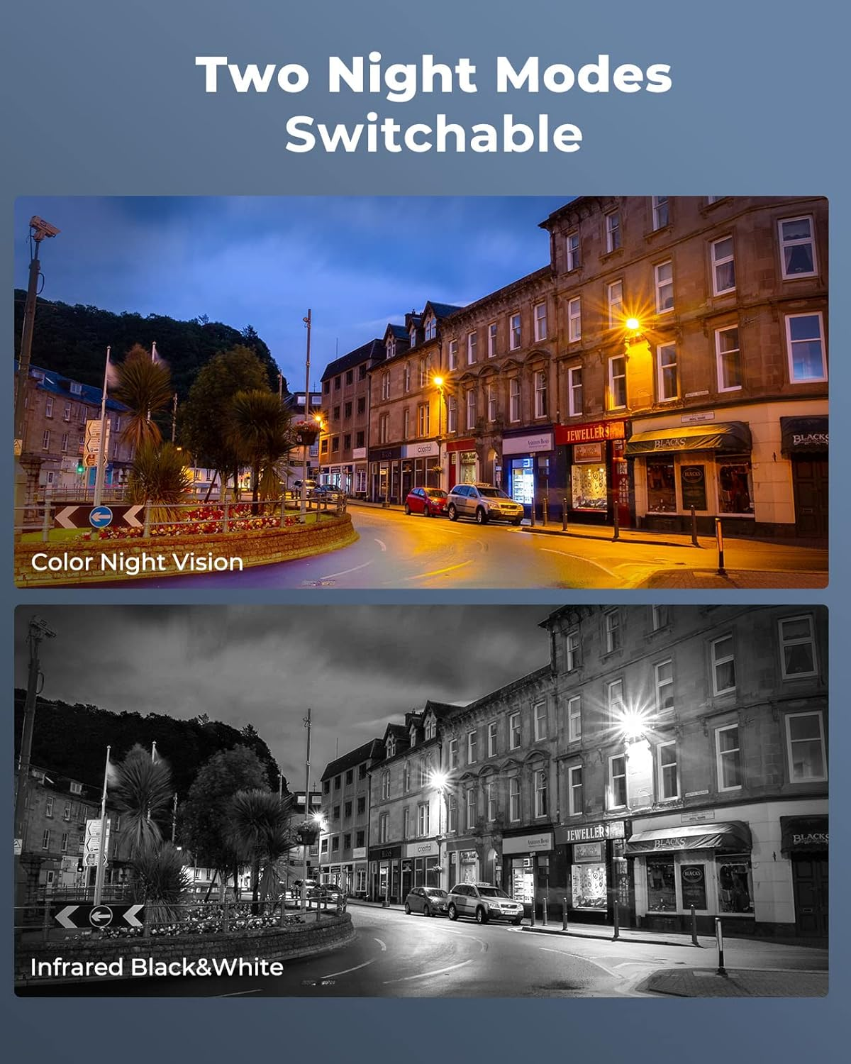 REOLINK RLK8-1200D4-A 12MP Poe Security Camera System, 4Pcs H.265 Surveillance IP Cameras Wired in 12 Megapixel UHD, Person Vehicle Pet Detection, Spotlight Color Night Vision, 8CH NVR with 2TB HDD image number 3