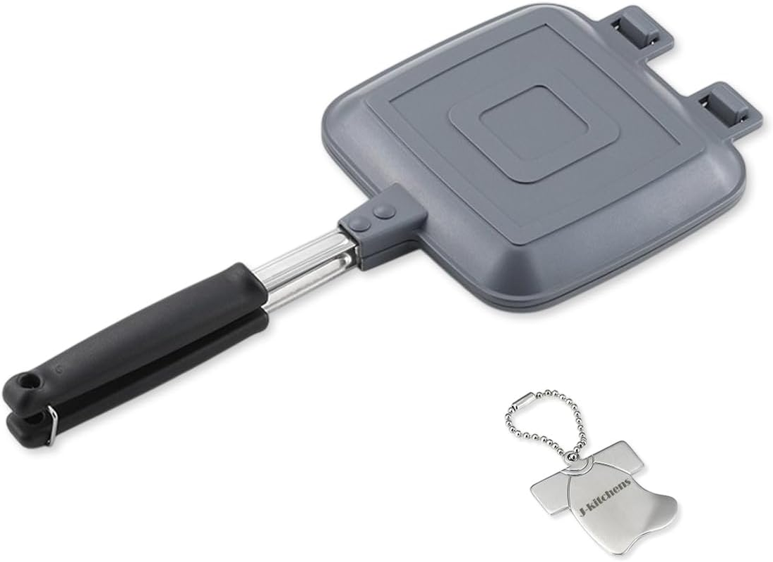 J-Kitchens Outdoor Hot Sand Maker, Fluorine Resin Treatment, for Gas Fire, Original T-Shirt, Can Opener Included image number 1