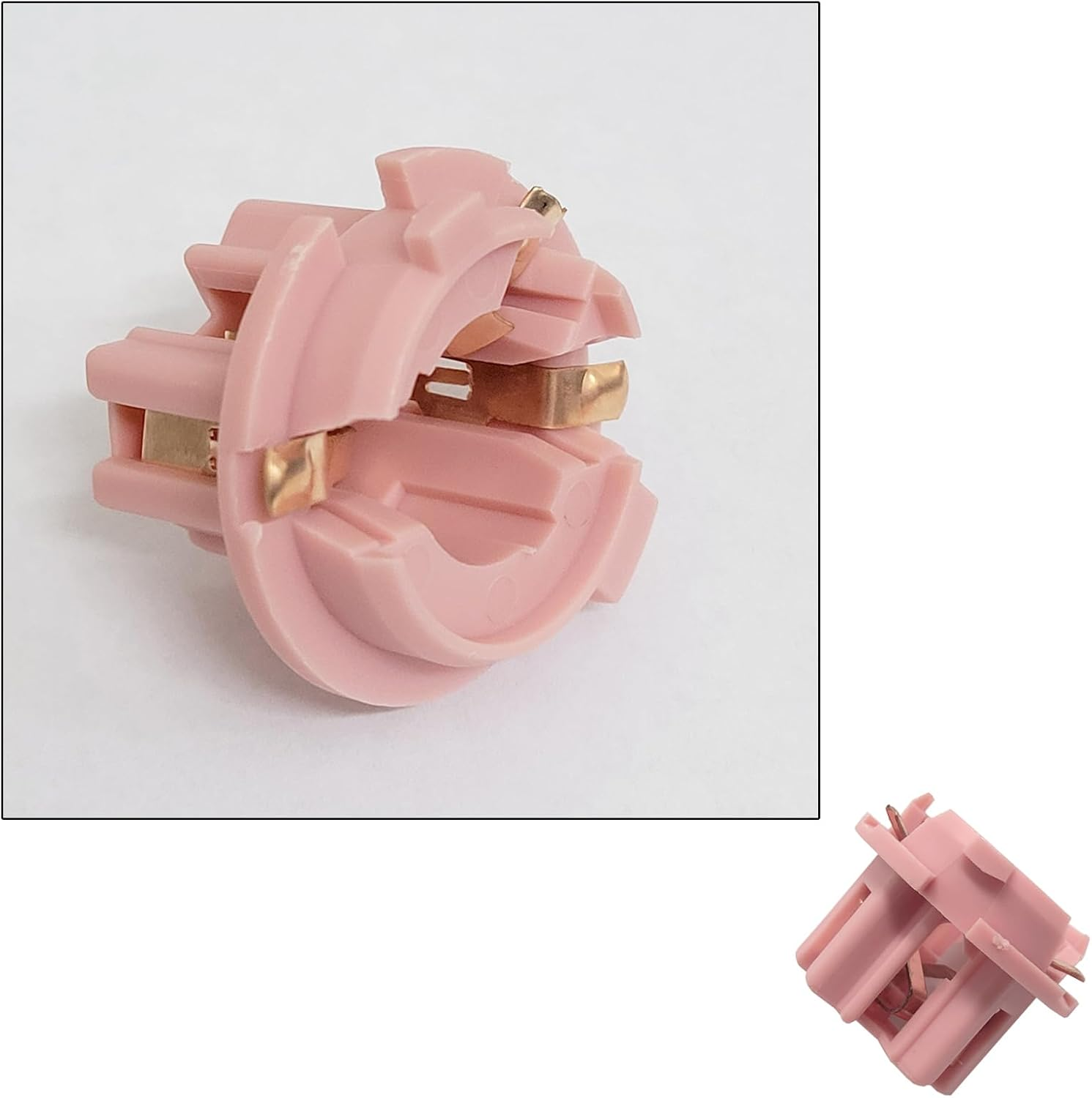 Auto-Plaza Pair of Car Rear Tail Light Lamp Bulb Socket A2108260082 Compatible with Mercedes-Benz E320 1996-2002 W210 W220 S430 S500 2000-2006 image number 3