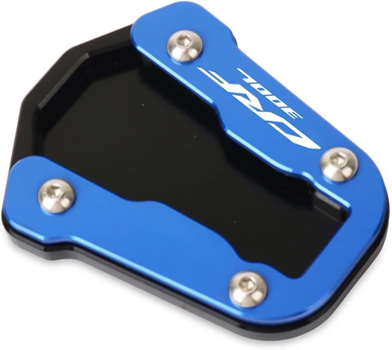 MKDRSRU Fit for CRF300L CRF 300 L CRF 300 Rally 2020 2021-2024 Kickstand Extension Plate Foot Side Stand Enlarger Pad Support Plate(Black-Crf300L)