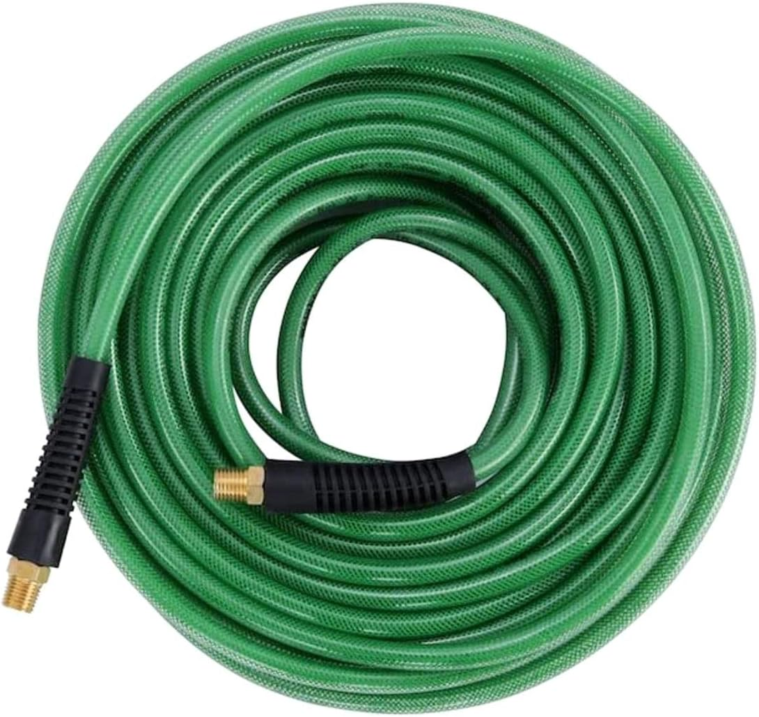 Metabo HPT Air Hose | 1/4-Inch X 100 Ft | Professional Grade Polyurethane | 300 PSI | 19413QPM, Green image number 2