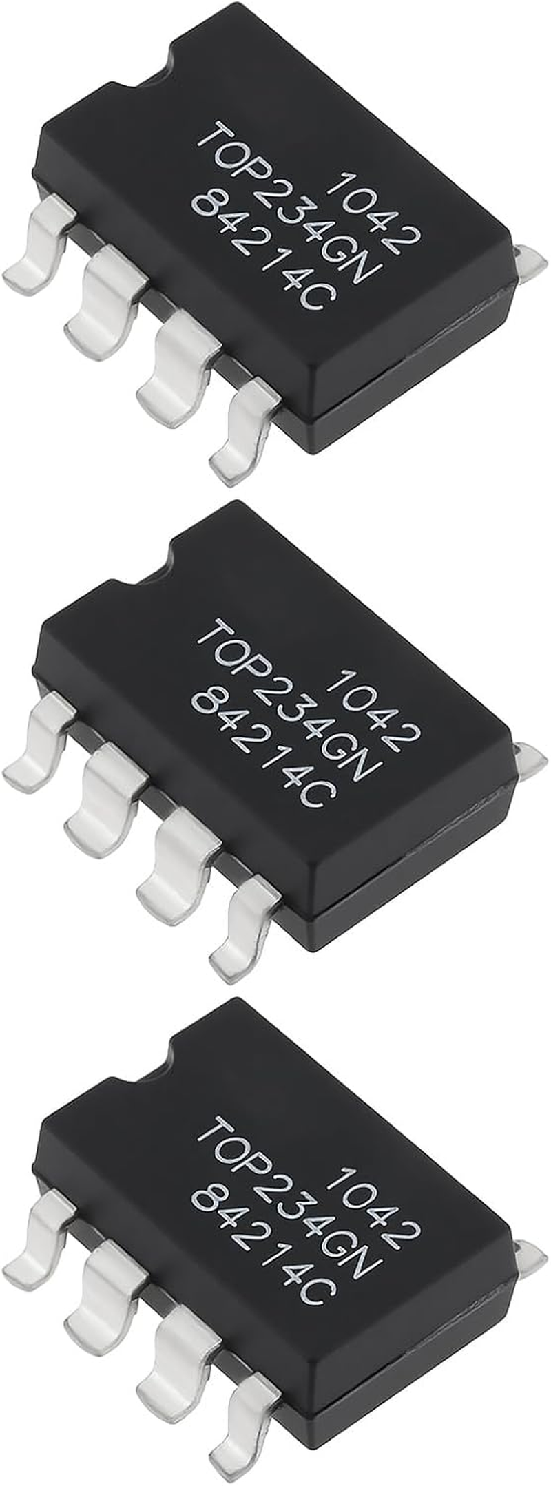 Emsea 3Pcs TOP234GN IC Chip SMD-7 for PWM Regler Power Management Off-Line Switcher, Pin Spacing 2.54Mm image number 3