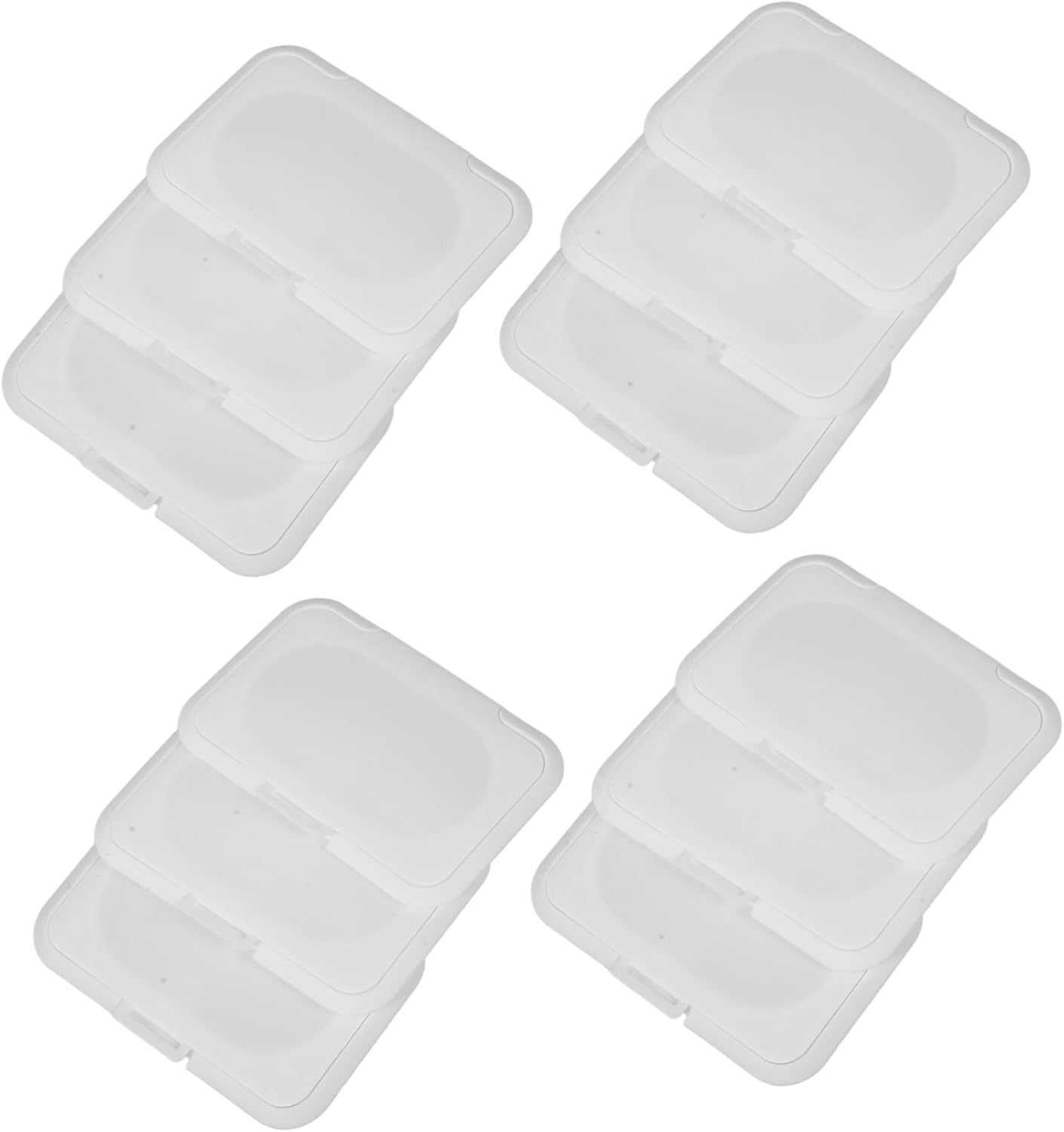 30Pcs Elegant Wipes Flip Lid Leak Tissue Dispenser Cover for Storage Reusable image number 1