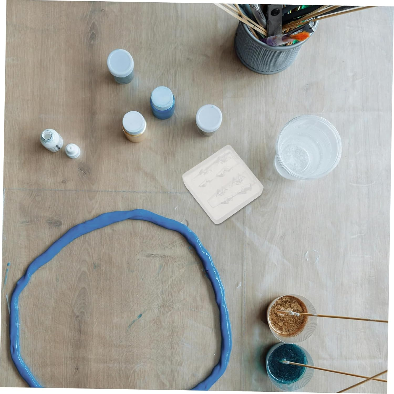 WOFASHPURET 30 Pcs Bow Silicone Mold for Nail Art Transparent Reusable Bowknot Stencil for DIY Resin Crafts Fast Resin Shaping Tool for Womens Fingertip Decoration image number 3