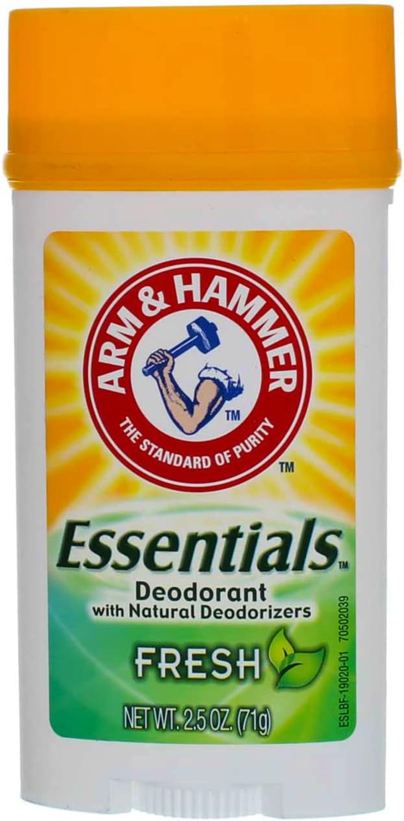 ARM & HAMMER Essentials Natural Deodorant Fresh 2.50 Oz (Pack of 3) image number 1