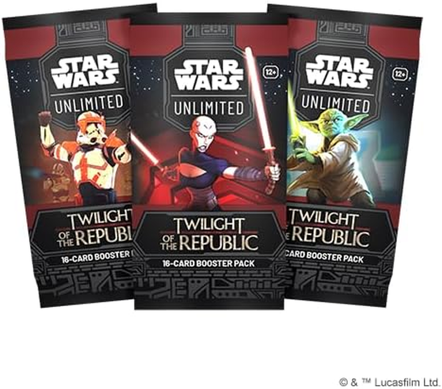 Fantasy Flight Games | Star Wars: Unlimited TCG Twilight of the Republic Booster Display (Set of 24 Booster Packs) - Trading Card Game for Kids & Adults, Ages 12+, 2+ Players, 20 Min Playtime image number 4
