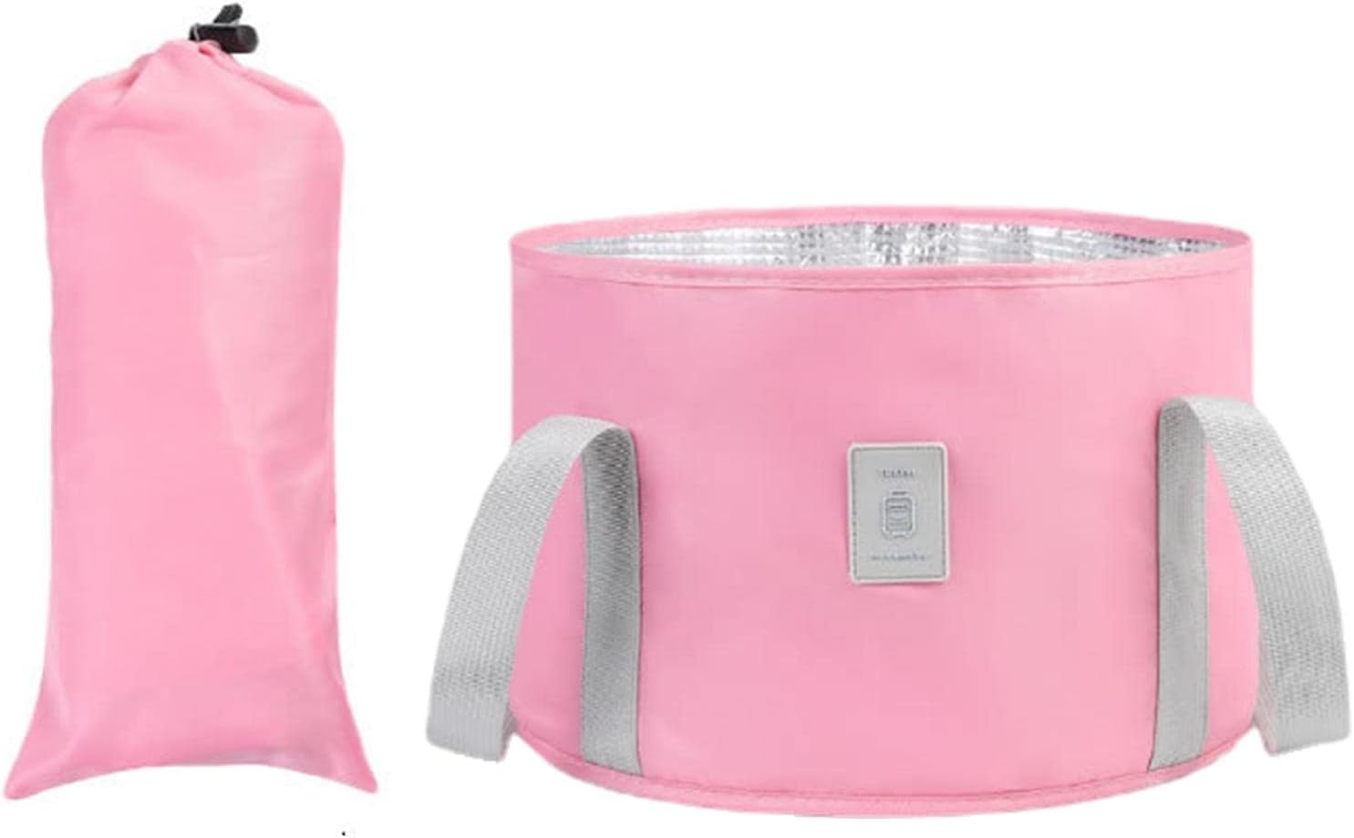 Insulation Foot Soaking Bag,Portable Travel Foot Bath Tub Foot Soaking Bath Basin - Pedicure SPA Washing Container Bag Foot Soaking Basin Home Travel Outdoor Camping image number 2