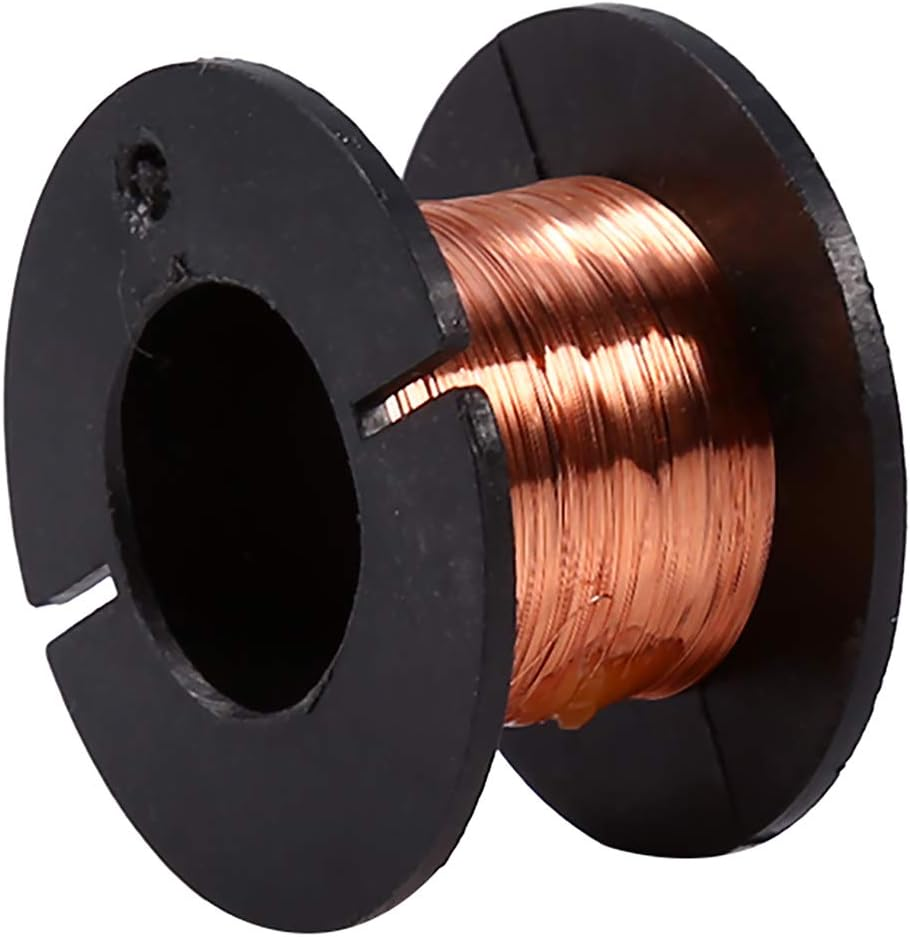 5 Rolls Copper Enameled Winding Wire - 0.1 Mm Diameter, 15M Length for Repair image number 4
