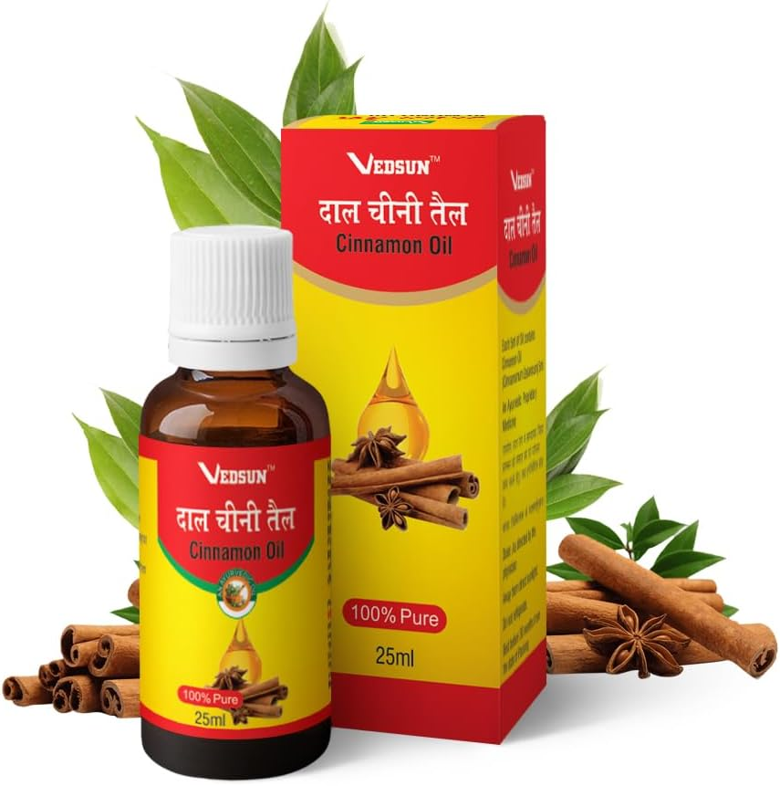 Vedsun Cinnamon Dalchini Oil 25Ml Pack of 3