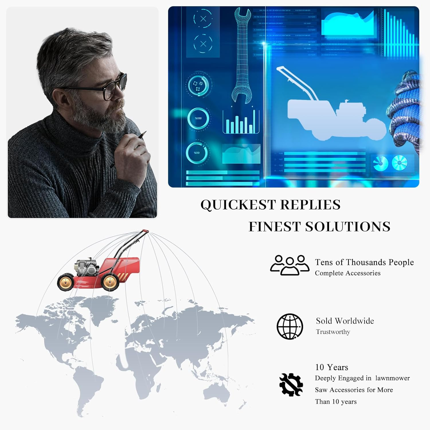 Haishine CLUTCH Fit STIHL FS120 FS200 FS250 FS300 FS350 FS400 FS450 FS480 FR450 FR480 BT120C BT121 Trimmer Strimmer Brush Cutter Parts image number 5