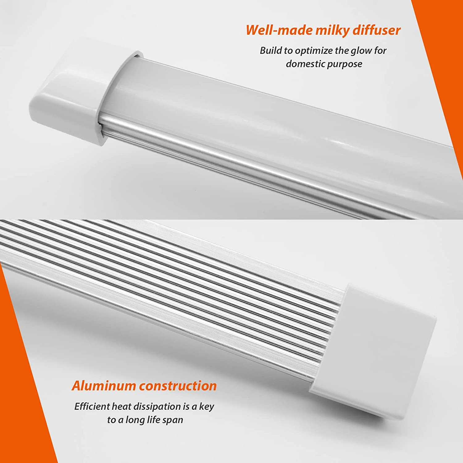 Dream Lighting under Cabinet Kitchen Lighting 12V 15CM LED Strip Bar Lights for Caravan Motorhome Boat Warm White Dimmable 50% 100%