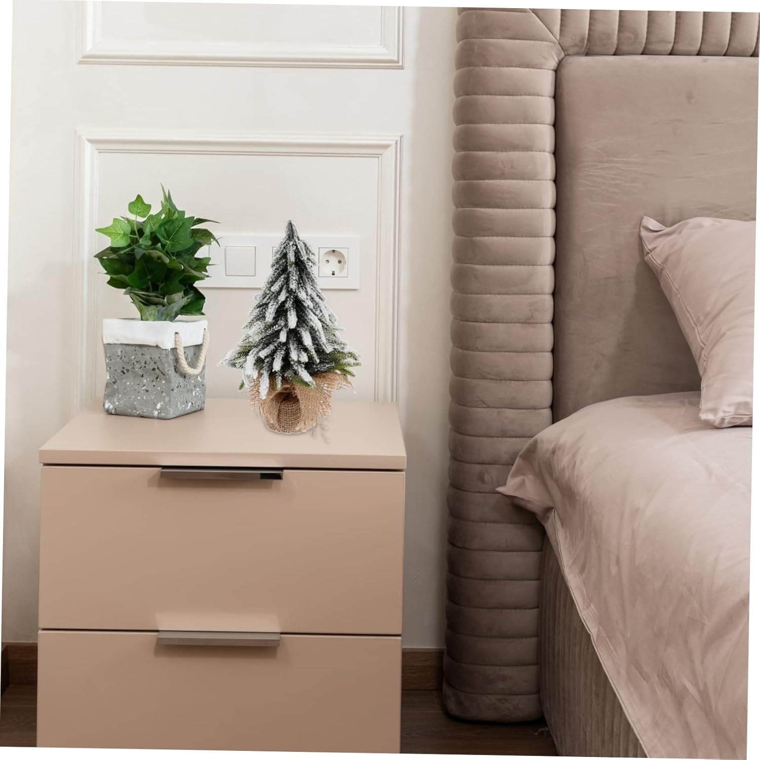 Scene Xmas Tree Decoration for Party Desktop Christmas Tree Ornament Stylish Festive Desktop Decor for Boys and Girls Family for Home Shop and Bar Use image number 2