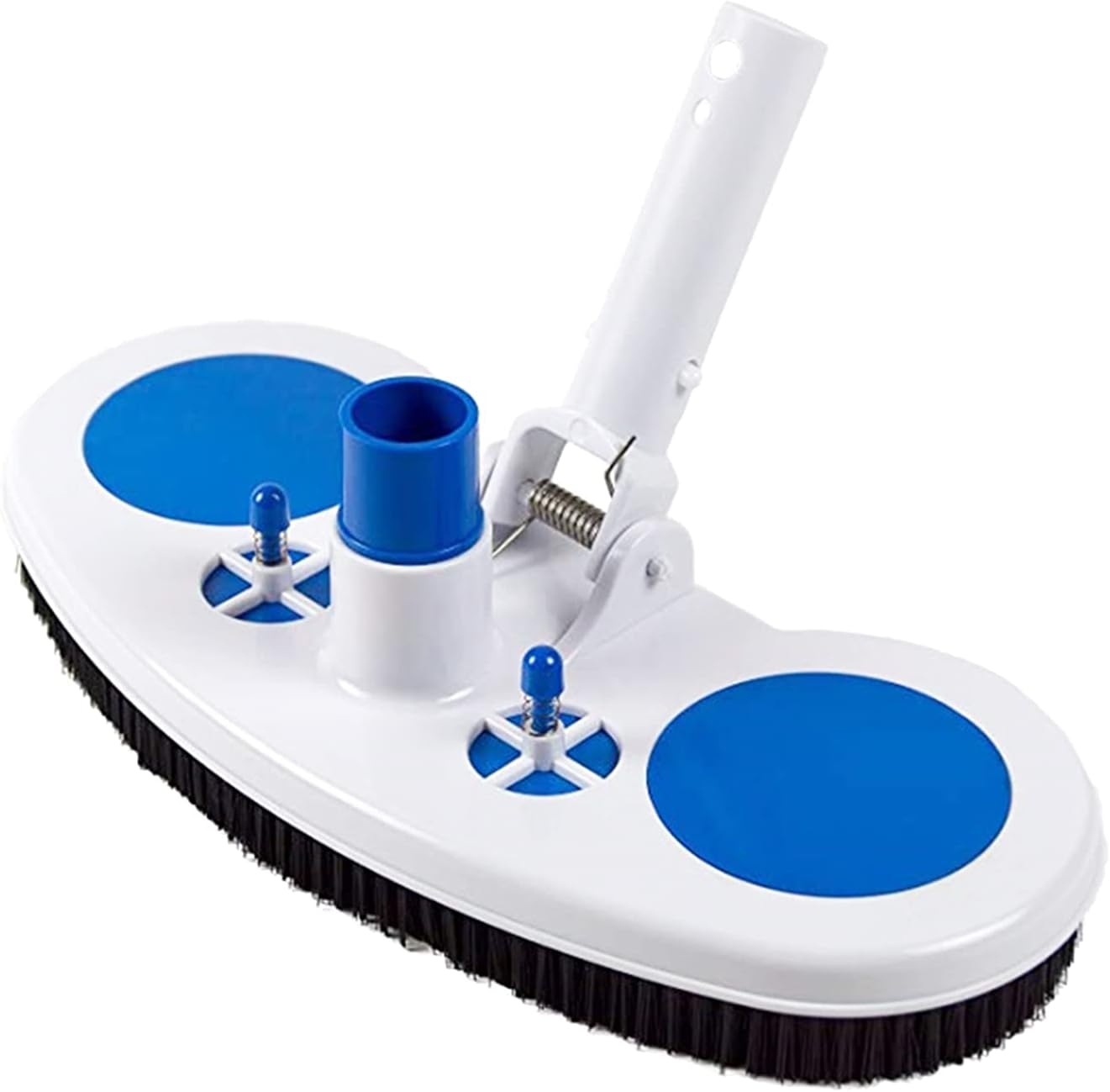 13.5-Inch Pool Vacuum Head Inground above Ground Vinyl Pool Vacuum Brush Head Spa Vacuum Attachment Cleaning Tool with Weighted Base and Brushes GTRH image number 1