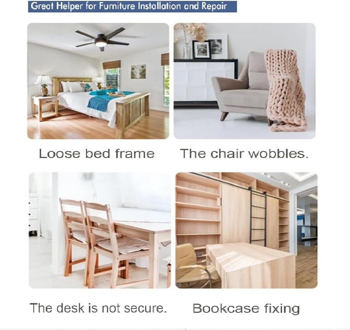 30 Pack Universal Stainless Steel Furniture Corner Connector, Stainless Steel Angle Corner Brackets, Trapeziform Corner Brace Support Bracket Fastener (Silver) image number 3