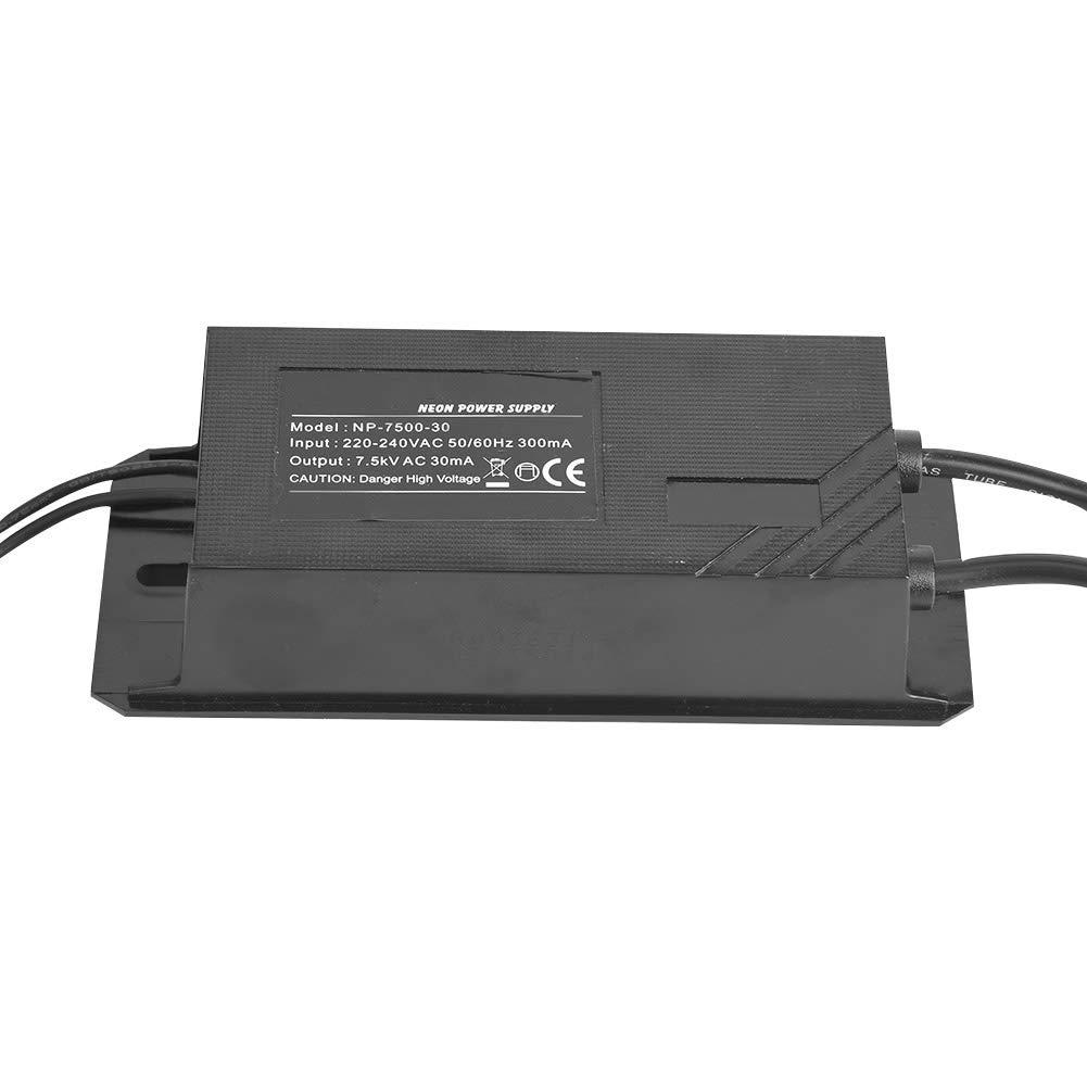 NDNCZDHC 220V-240V Neon Sign Transformer, NP-7500-30, 7.5KV 30Ma image number 6