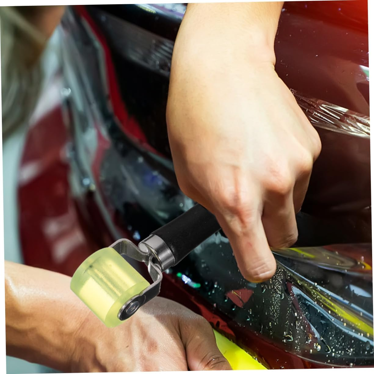 GANAZONO Automotive Sound Deadening Roller Noise Reduction Tool for Car Interior Insulation Durable Rubber Design for Vehicle Sound Control and Comfortable Driving Experience image number 2