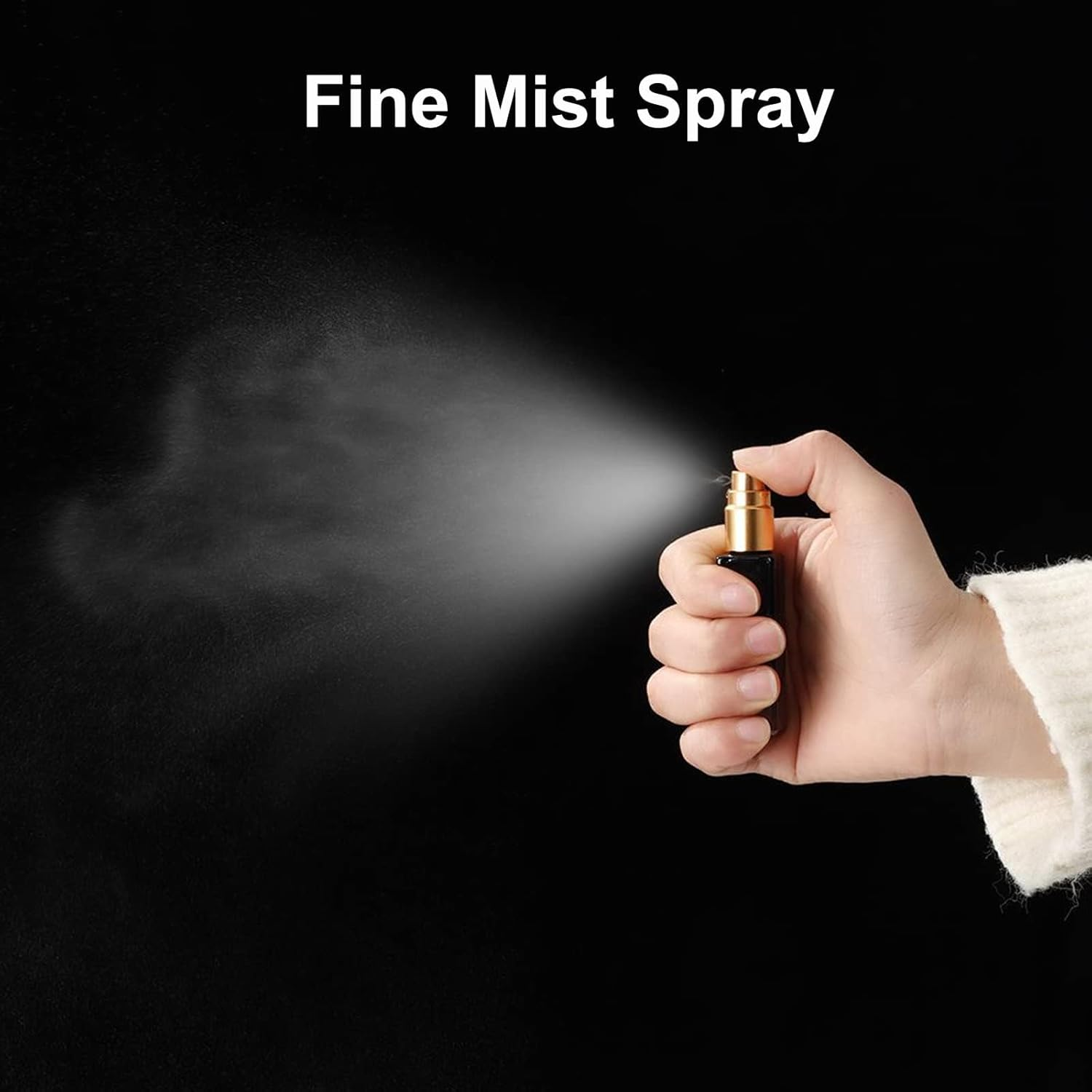 Weenwill Perfume Atomiser, Pack of 6 Mini Perfume Atomisers for Travel, Portable Perfume Atomiser, Refillable, Empty, Atomiser Perfume Spray Bottle, Perfume Sprayer for Travel Men and Women image number 2