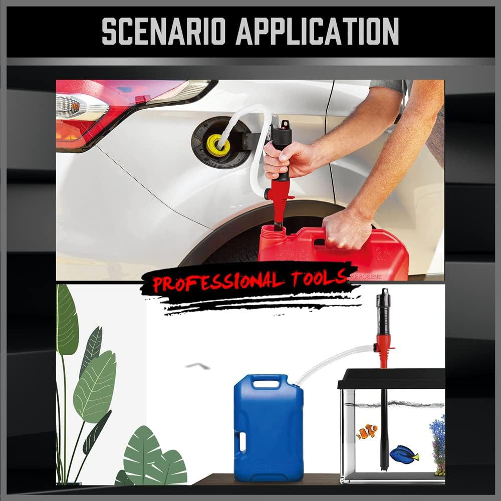 SEDY Electric Hand Pump, Portable Transfer Pump Battery Powered Siphon Liquid Extractor 2.2GPM, for Gasoline Diesel Fuel image number 3