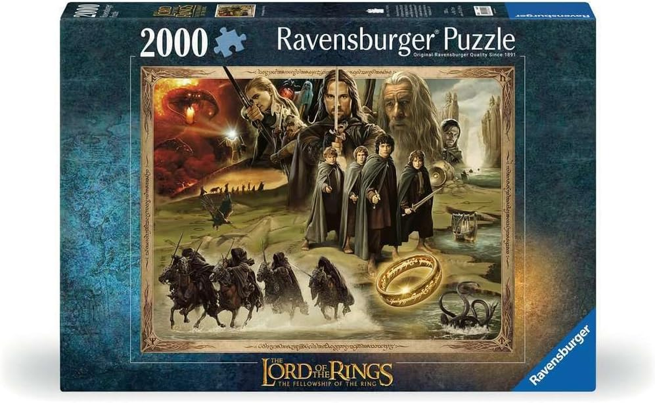 Ravensburger - LOTR the Fellowship of the Ring 2000P image number 2