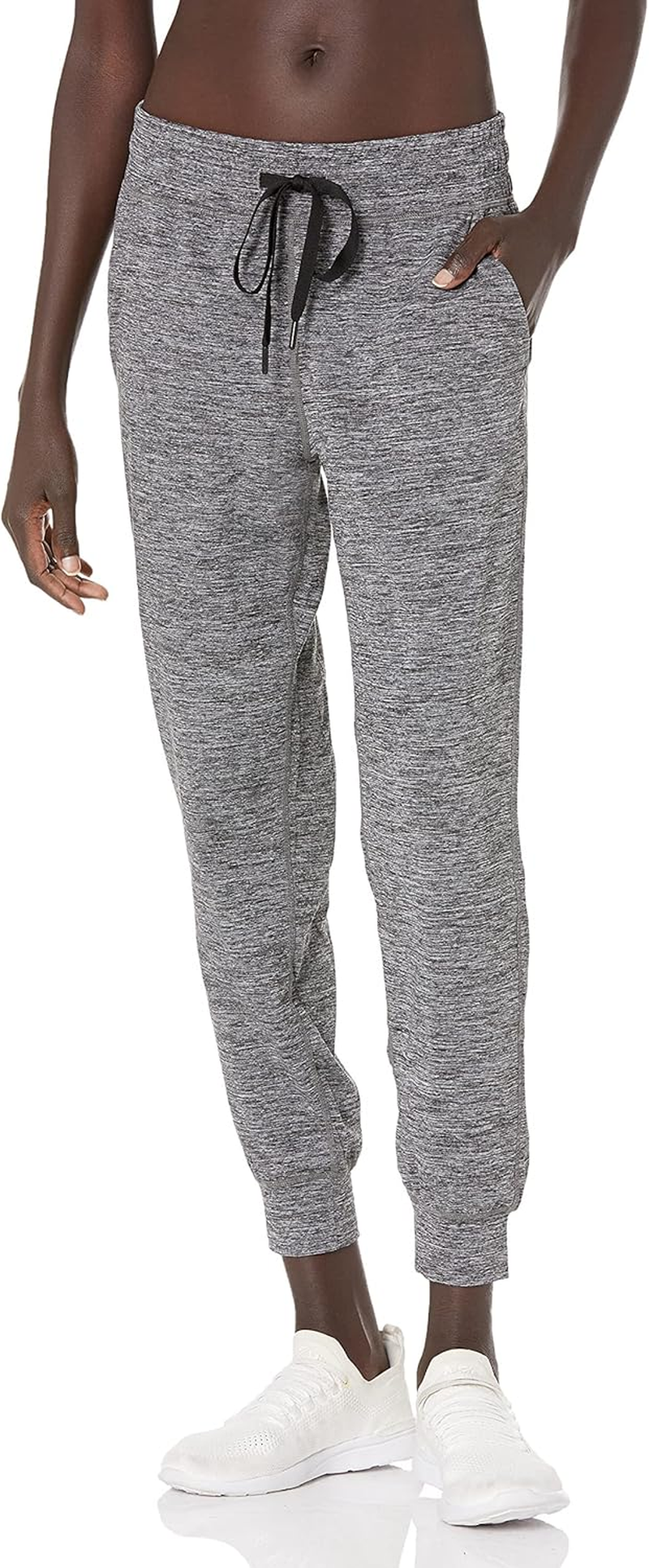 Amazon Essentials Women'S Brushed Tech Stretch Jogger Pant (Available in plus Size)