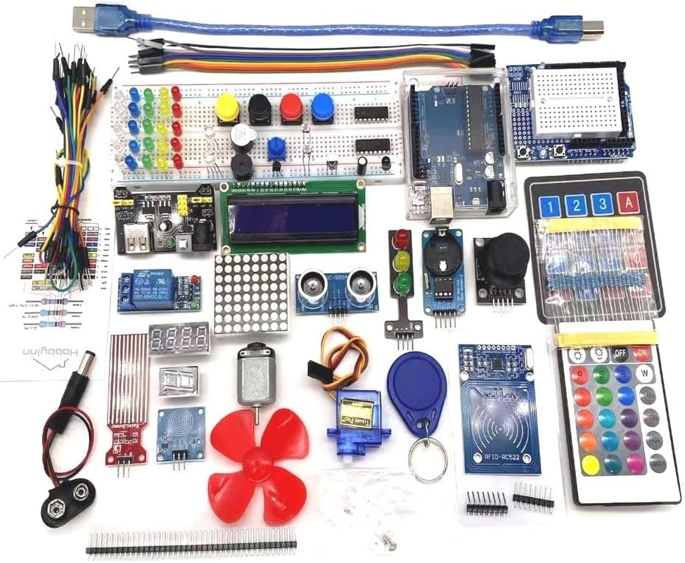 UNO R3 RFID Starter Kit with Arduino Compatible IDE Basic Electronic Components image number 3