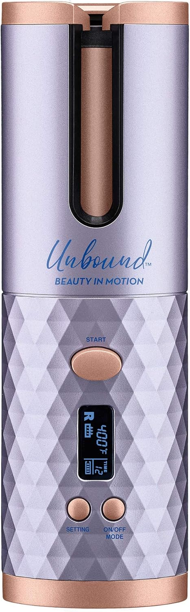 Conair Unbound Cordless Auto Curler - Rechargeable Auto Curler for Curls or Waves image number 1