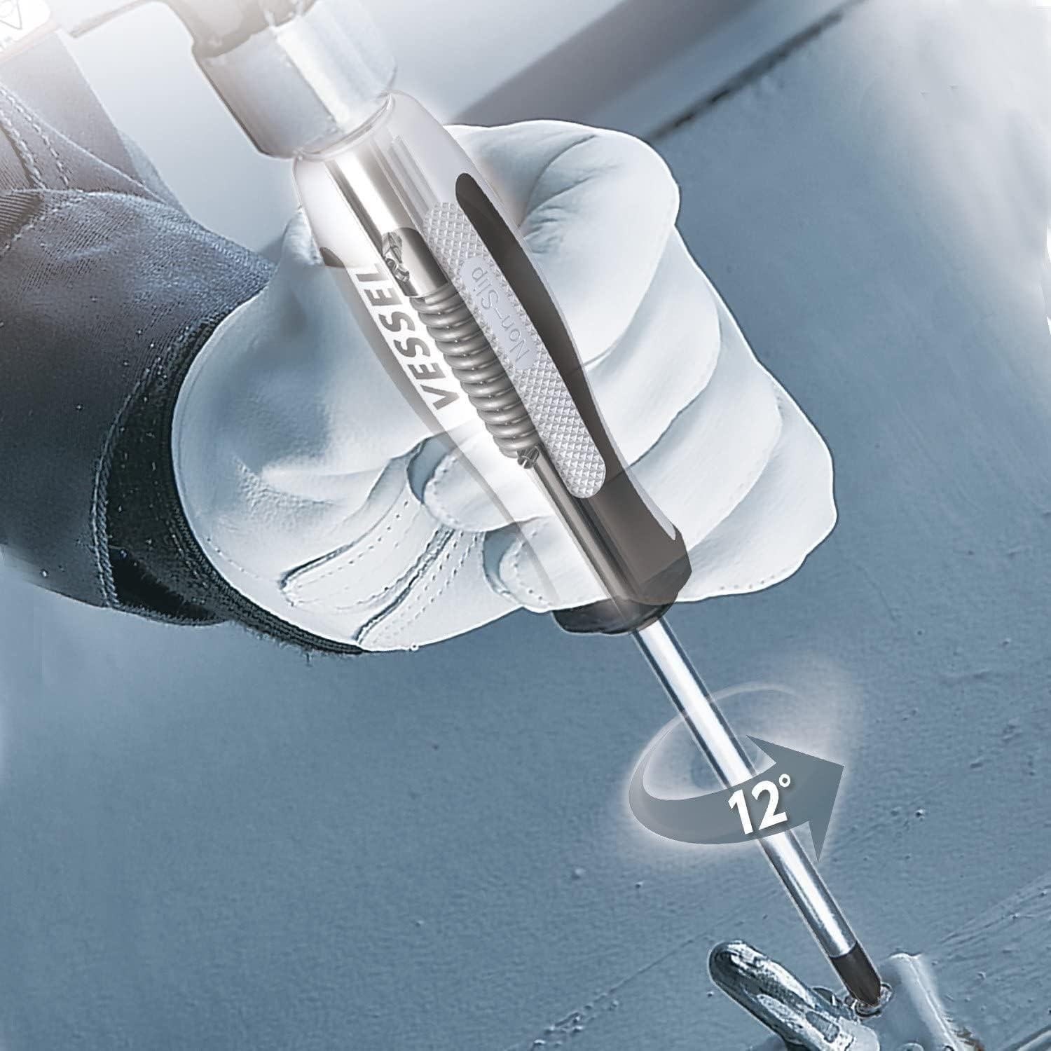 Vessel 980 Impacta P2X100#2 Cross Point Impact Screwdriver image number 5