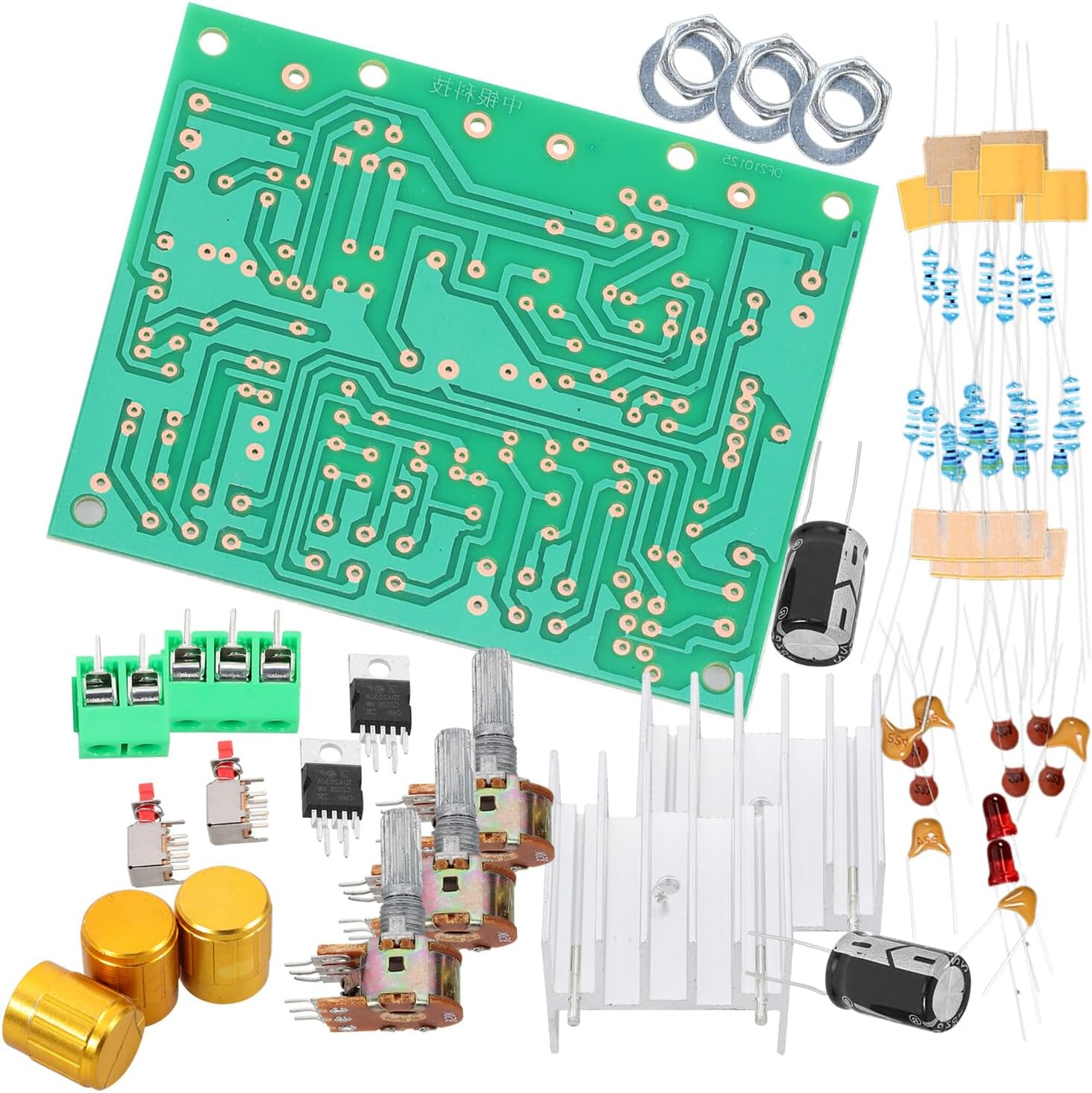 Veemoon Amplifier Board Kit for Audio System Stereo Amplifier Amp Board DIY Speakers for Home Use image number 4
