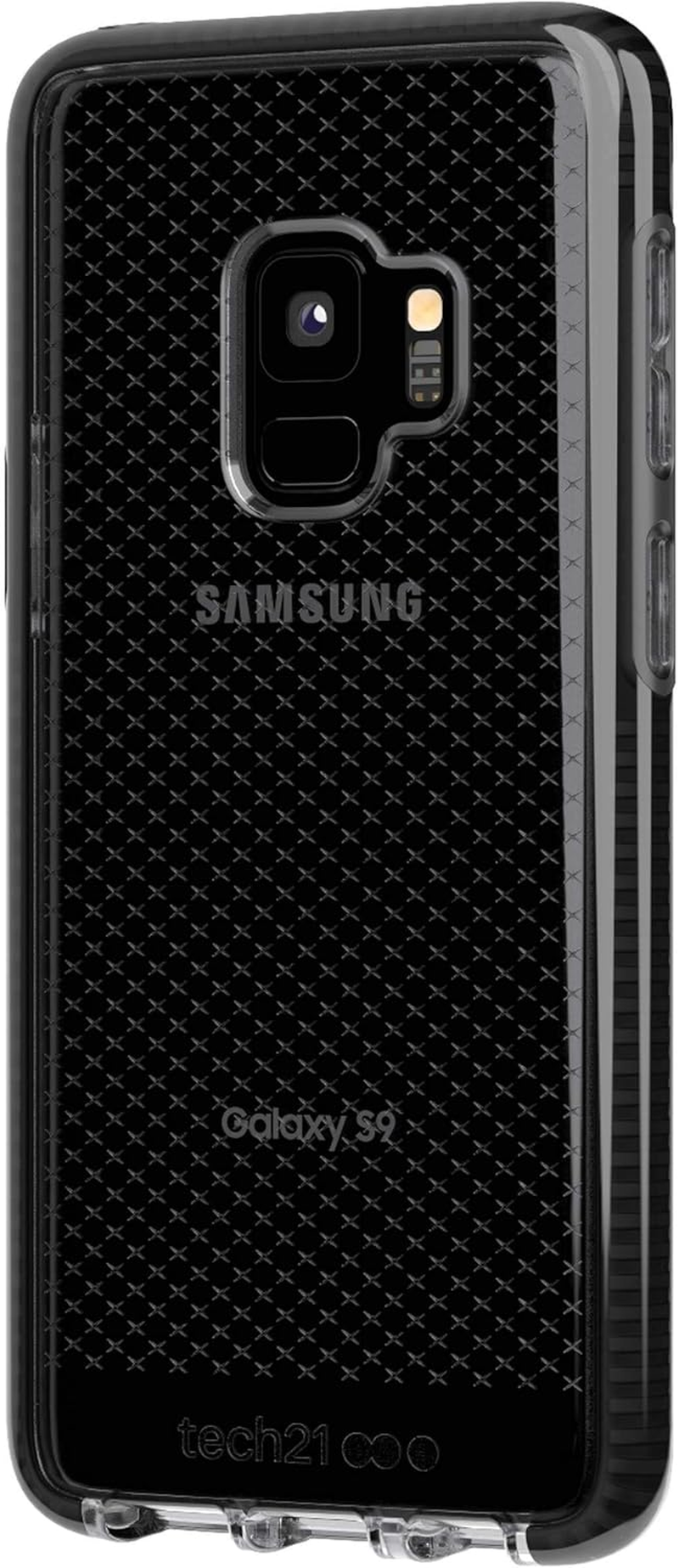Tech21 Samsung Galaxy S9 - Case, Evo Check | Drop Protection Smokey/Black image number 3
