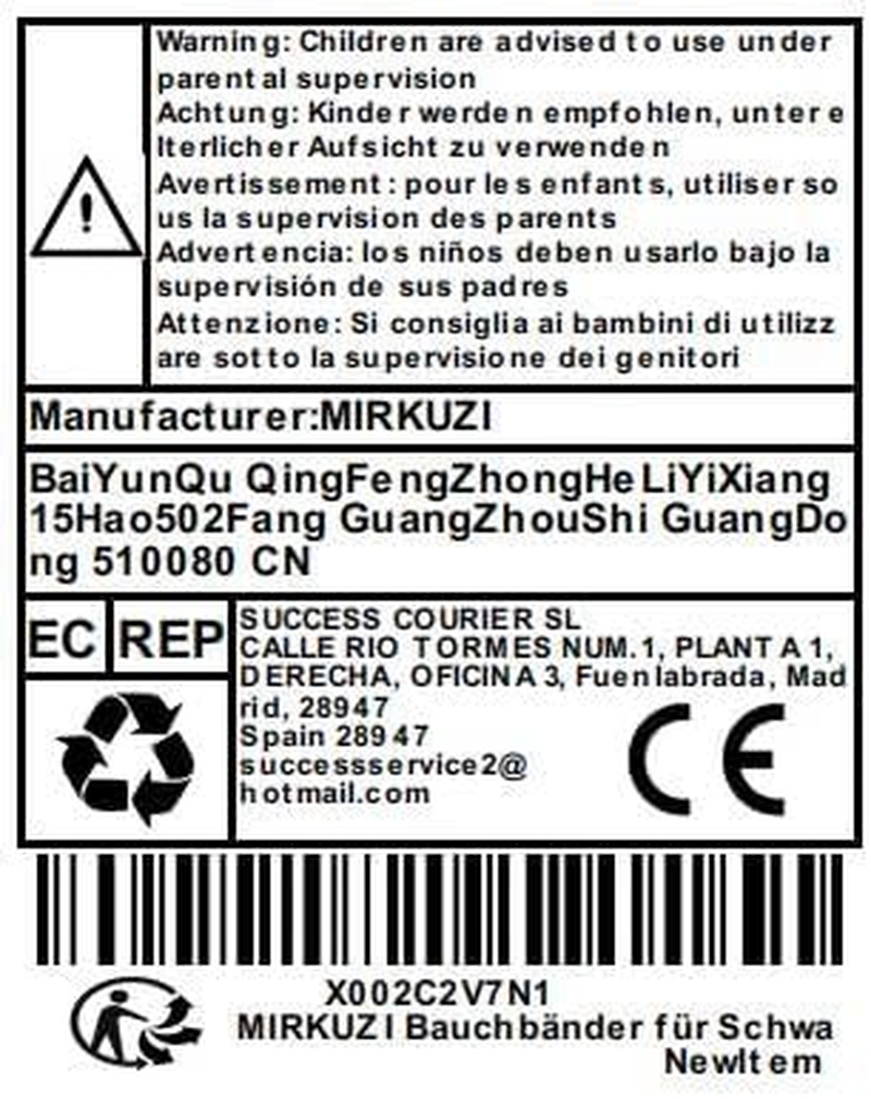 Belly Bands for Pregnant Women, 1 Pack Postpartum Belly Belt, All-In-One Pregnancy Belly Belt, Postpartum Belly Belt for Women, Postpartum Recovery Belt image number 6