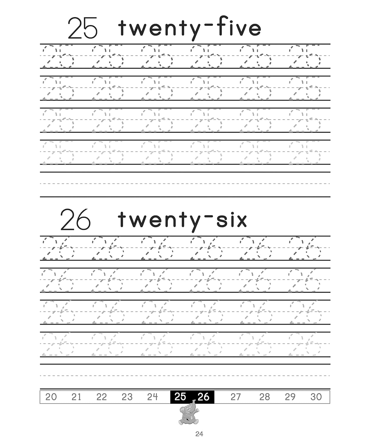 Number Tracing Book for Preschoolers: Preschool Numbers Tracing Math Practice Workbook: Math Activity Book for Pre K, Kindergarten and Kids Ages 3-5 image number 6