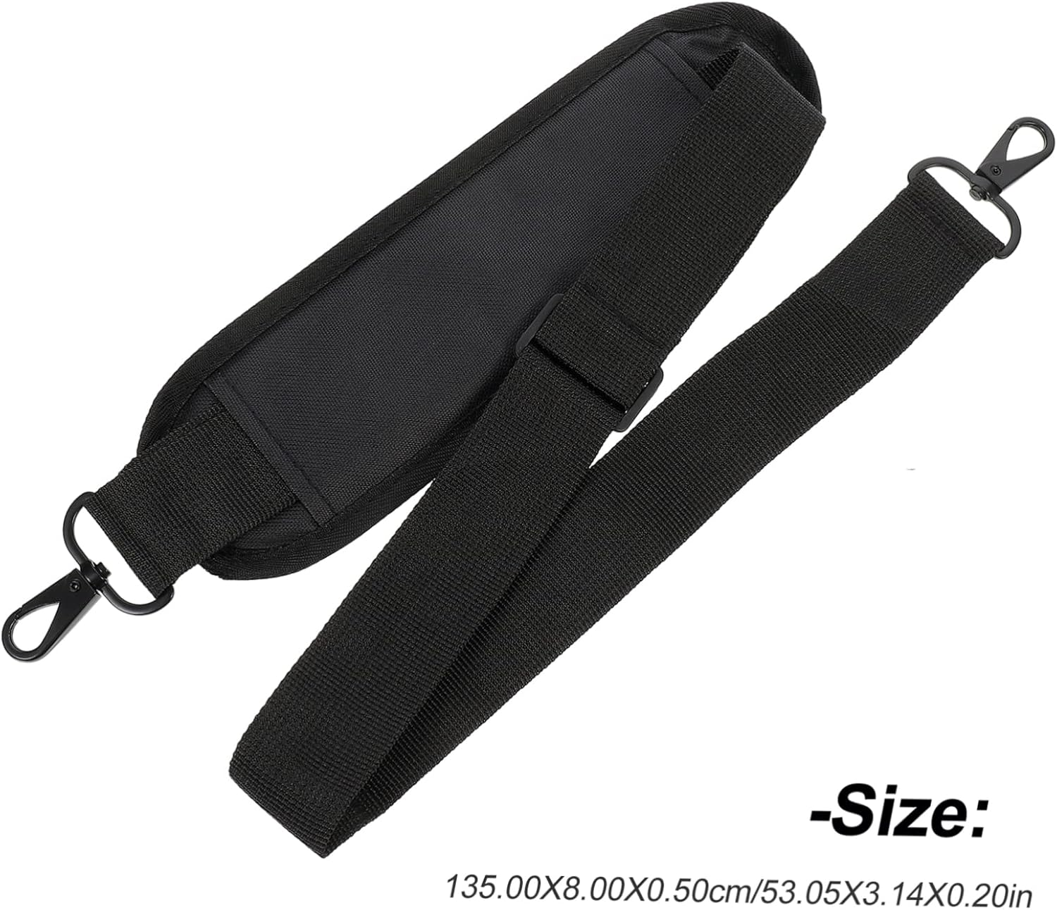 NUOBESTY Adjustable Computer Shoulder Strap Padded Support for Luggage and Work Bags Replacement Strap for Laptop and Traveling Accessories image number 4