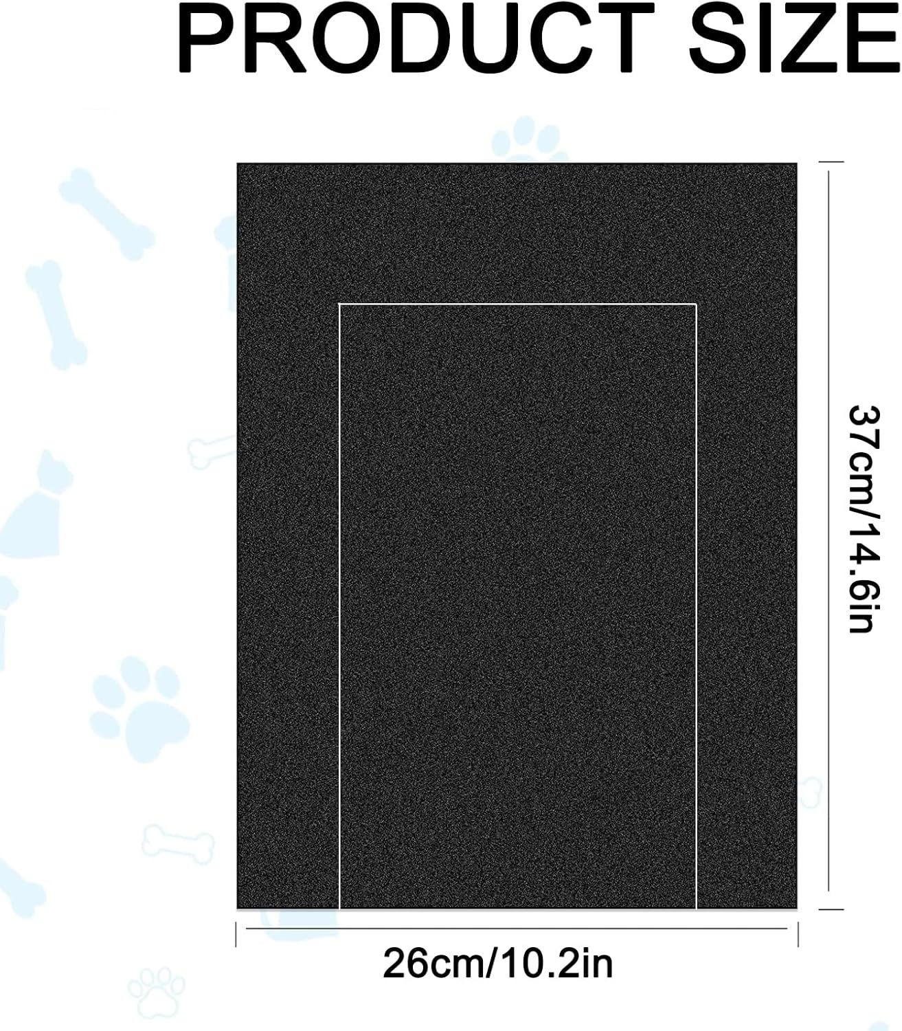 5-Pack Dog Nail Scratch Board Refills - Sandpaper Replacement Pads for Pet Nail Trimming & Claw Care (Fits Cats & Dogs) image number 6