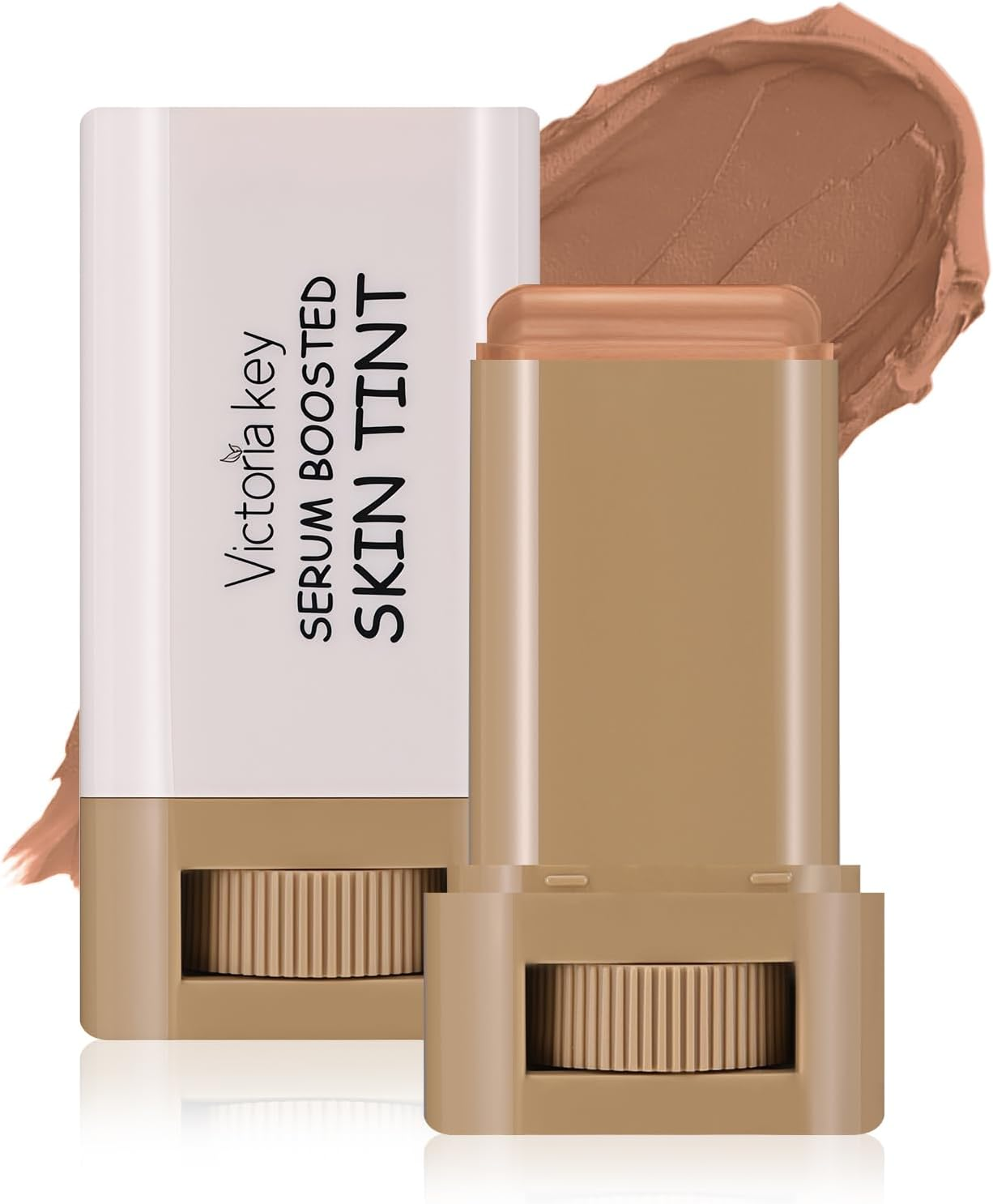 YBUETE Beauty Balm Serum Boosted Skin Tint,Foundation Stick Beauty Balm Serum Boosted Skin Tint Solid，Radiant and Dewy Finish,Solid Face Tinted Foundation for Women Natural Finish Makeup #6 image number 1