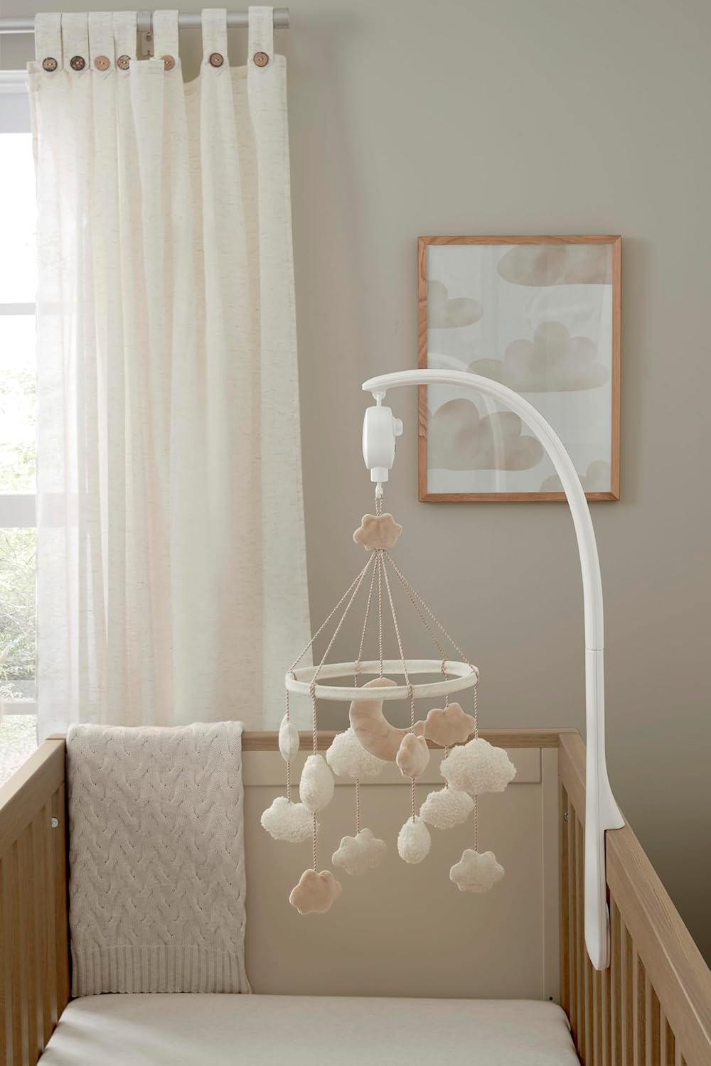 Mamas & Papas Musical Cot/Cotbed Mobile Welcome to the World Duckling - Cloud