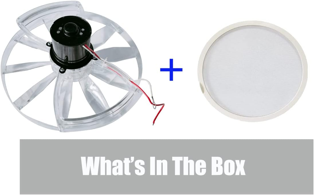 Fan Blade - 13.8 Inch - Fantastic Fan Replacement Kit - Blade and Motor Assembly - RV Compatible image number 6